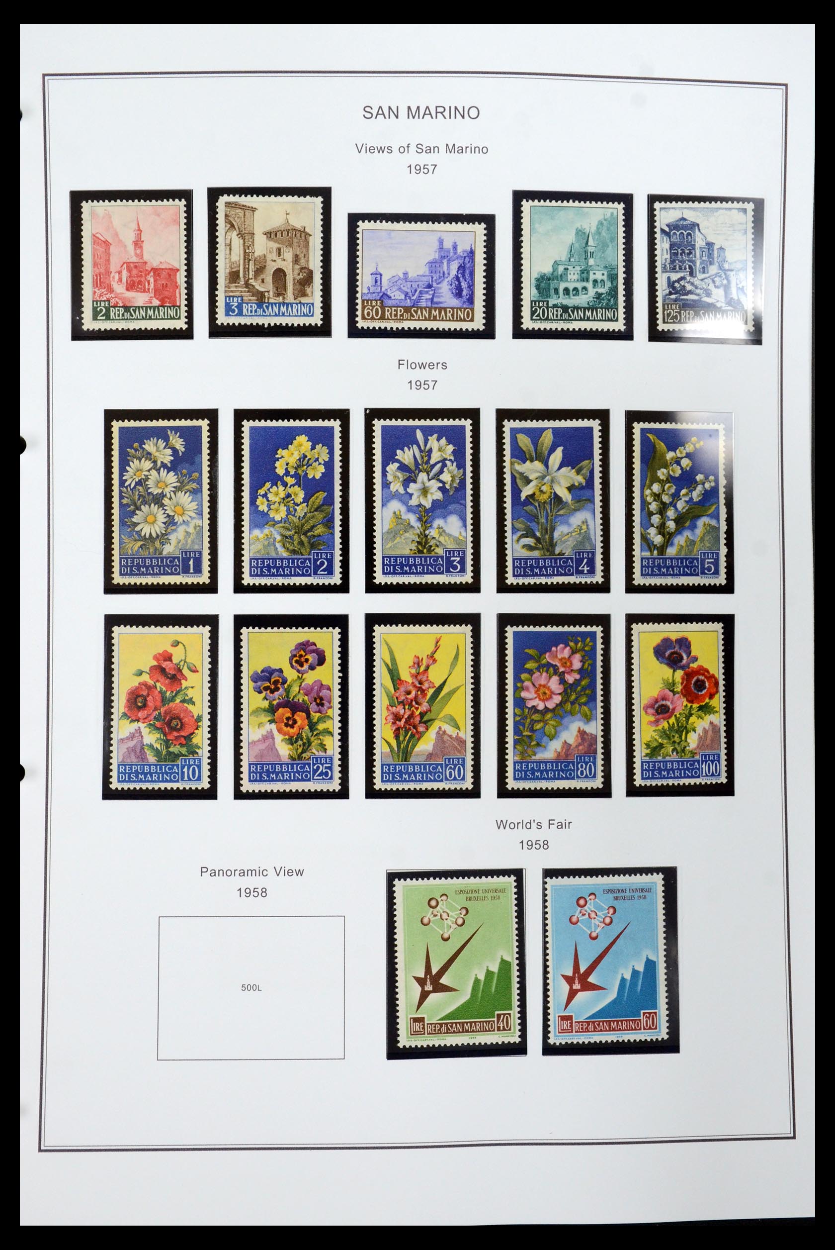 35951 025 - Postzegelverzameling 35951 San Marino 1877-2011.