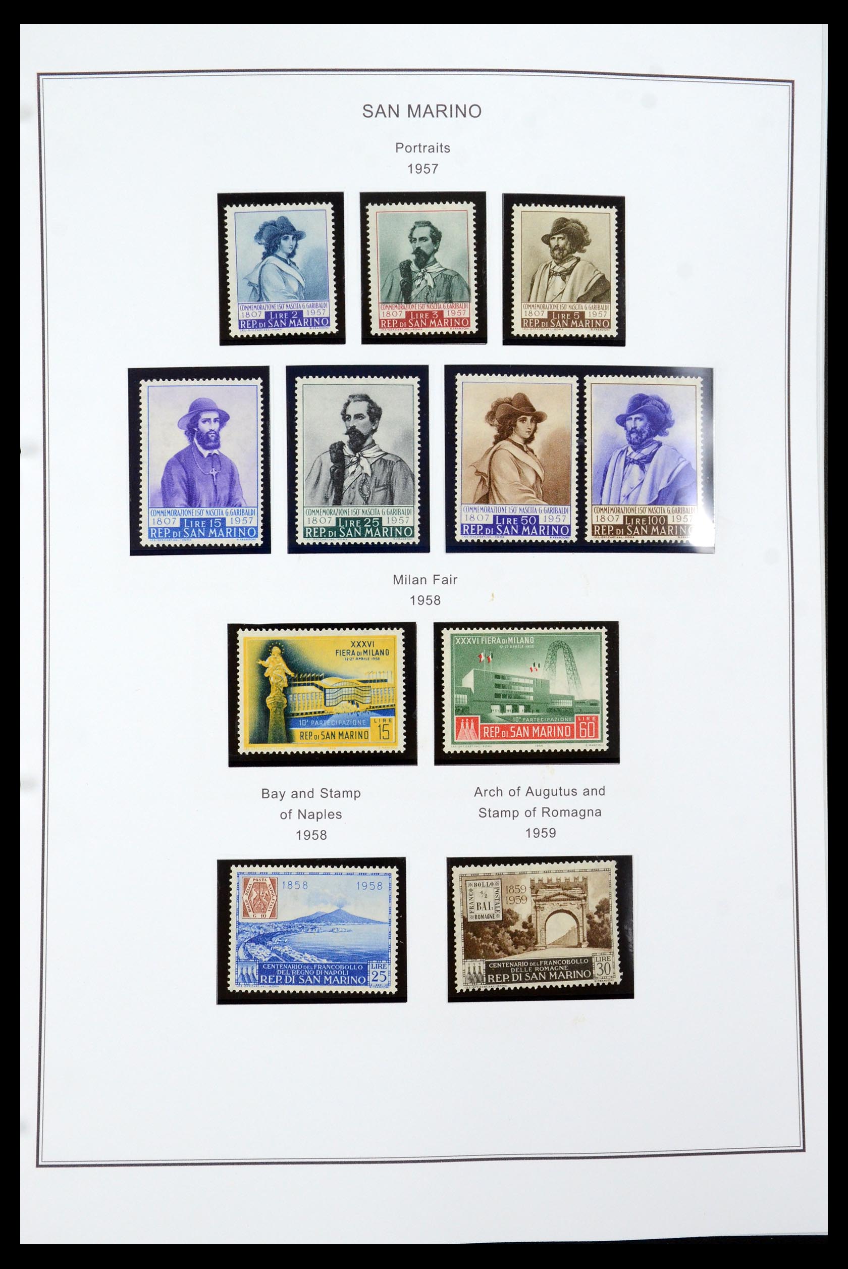35951 026 - Postzegelverzameling 35951 San Marino 1877-2011.
