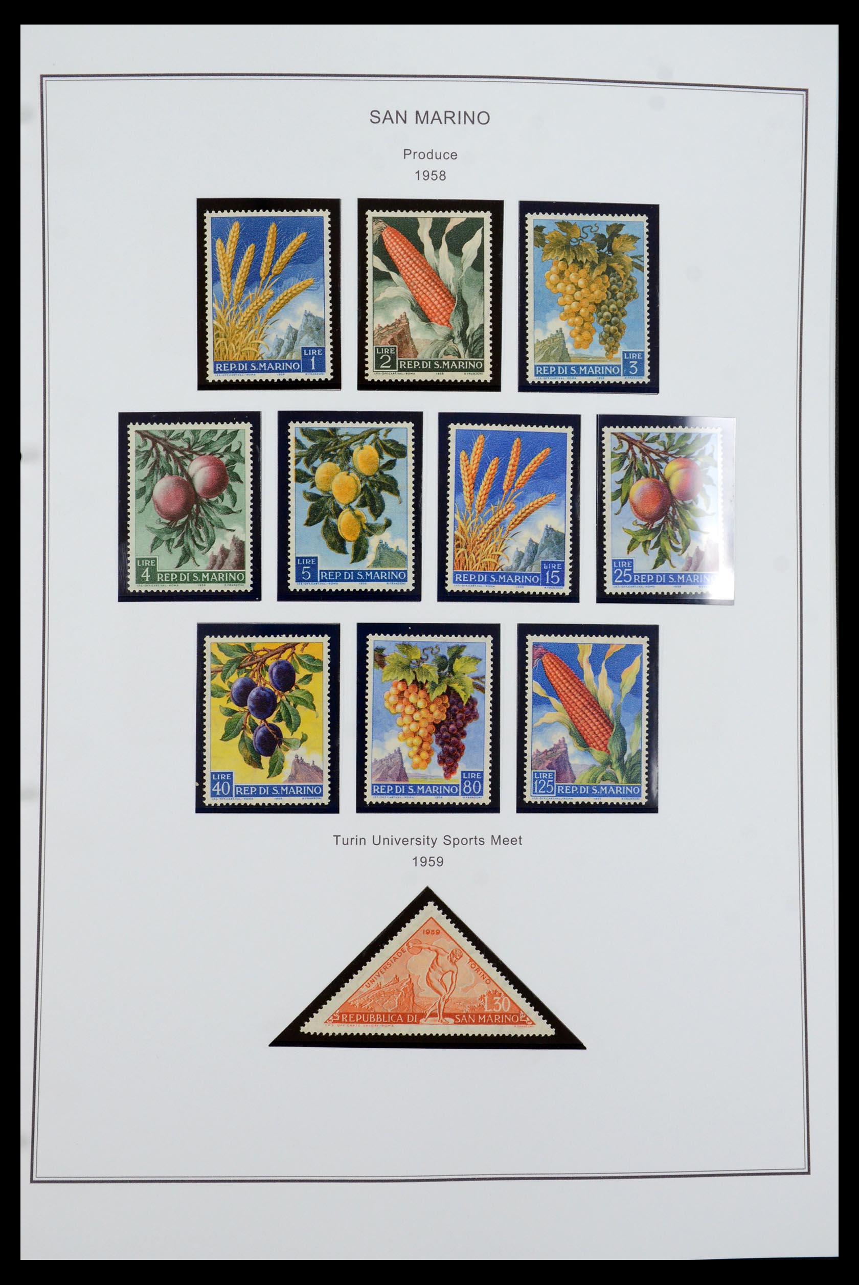 35951 027 - Stamp collection 35951 San Marino 1877-2011.