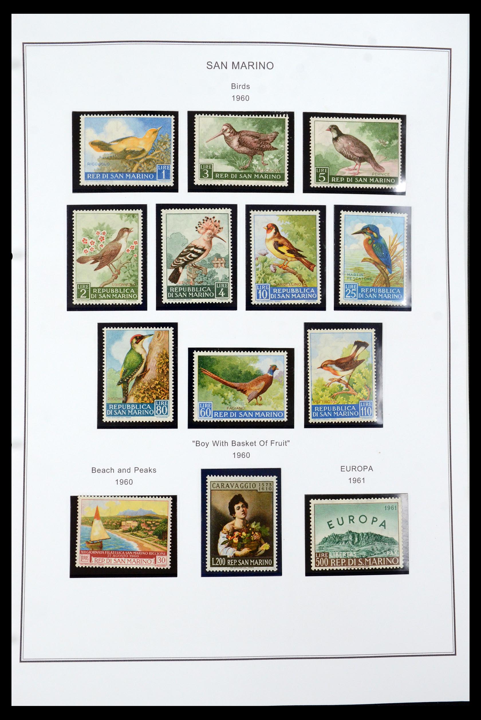 35951 030 - Postzegelverzameling 35951 San Marino 1877-2011.