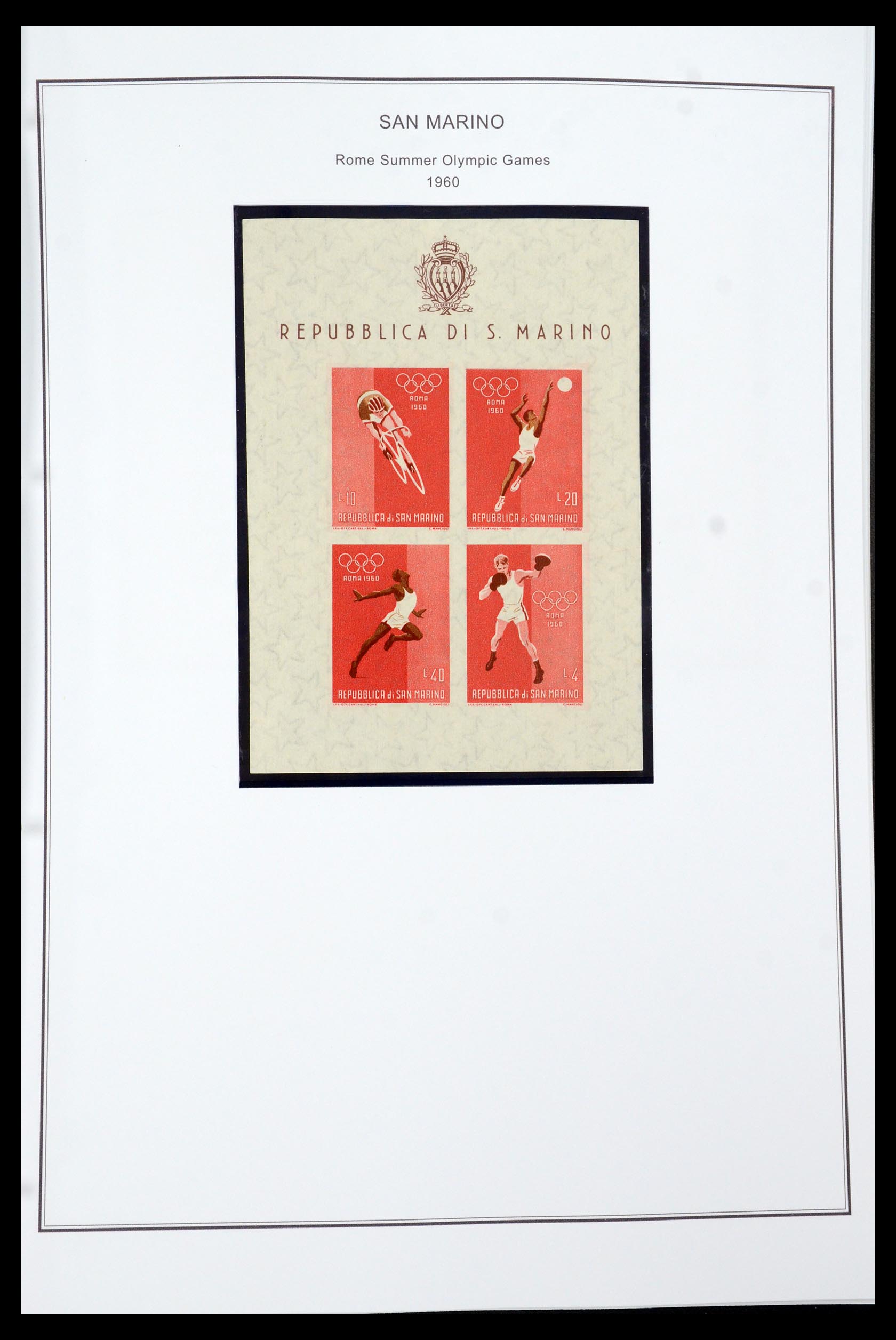 35951 033 - Stamp collection 35951 San Marino 1877-2011.