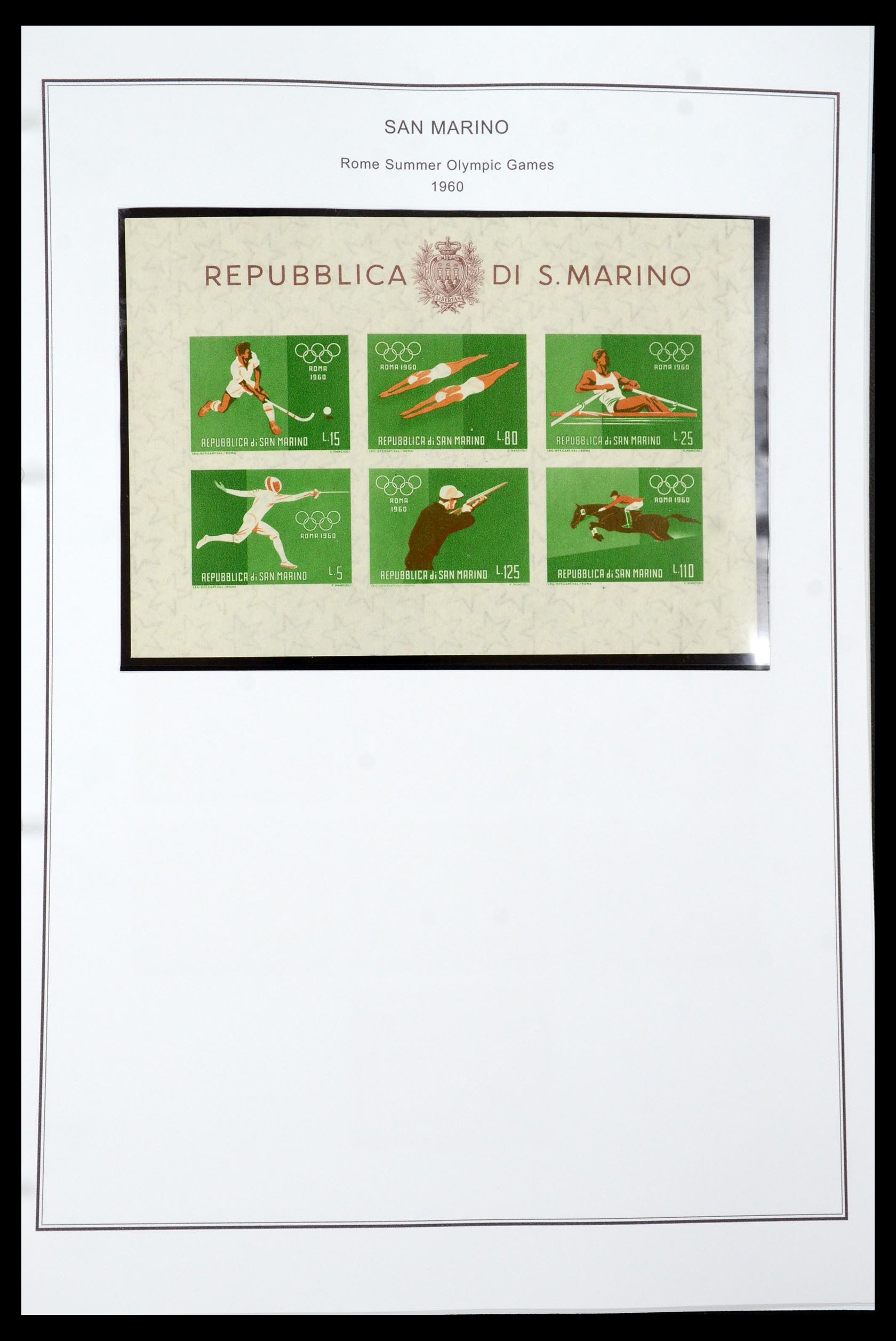 35951 034 - Postzegelverzameling 35951 San Marino 1877-2011.