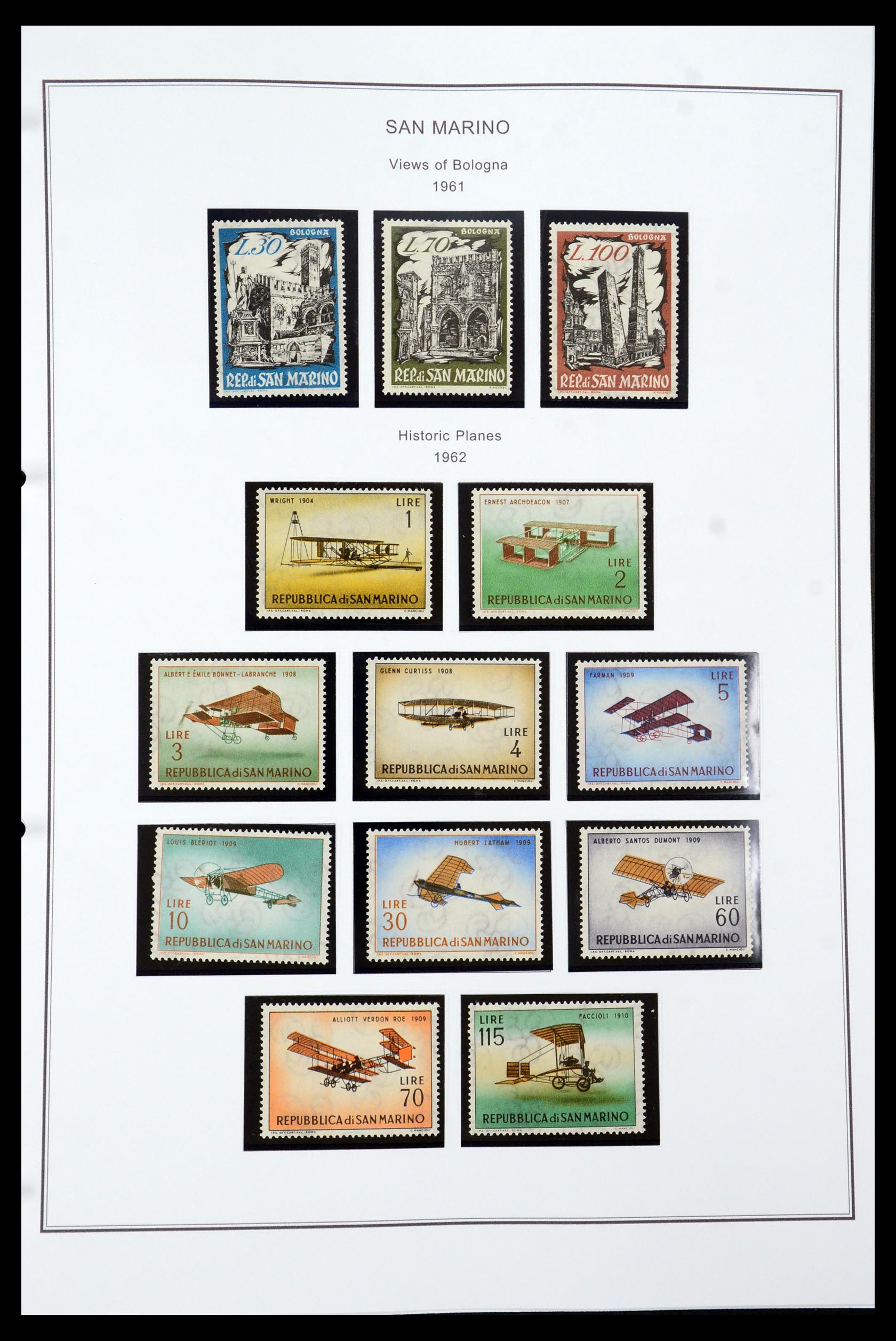 35951 036 - Stamp collection 35951 San Marino 1877-2011.