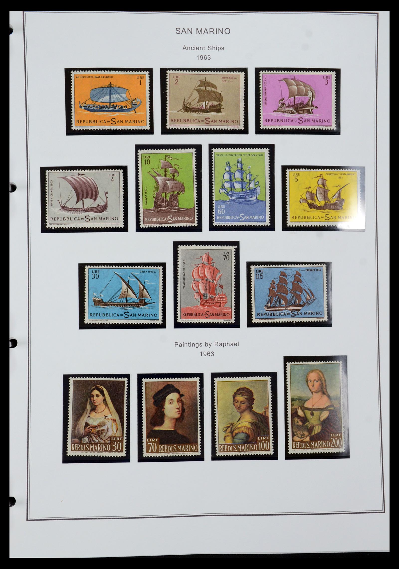 35951 041 - Postzegelverzameling 35951 San Marino 1877-2011.