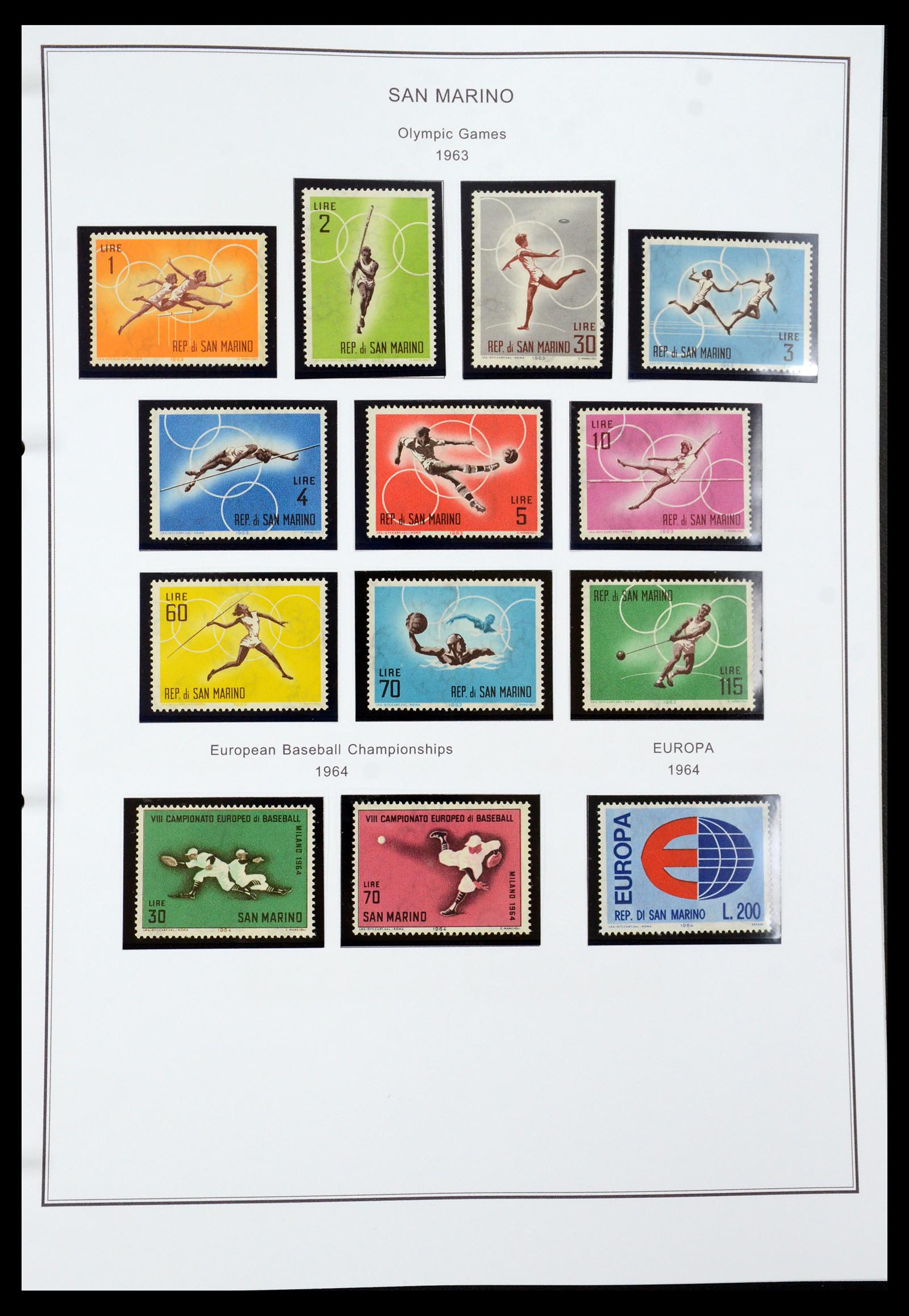 35951 043 - Postzegelverzameling 35951 San Marino 1877-2011.