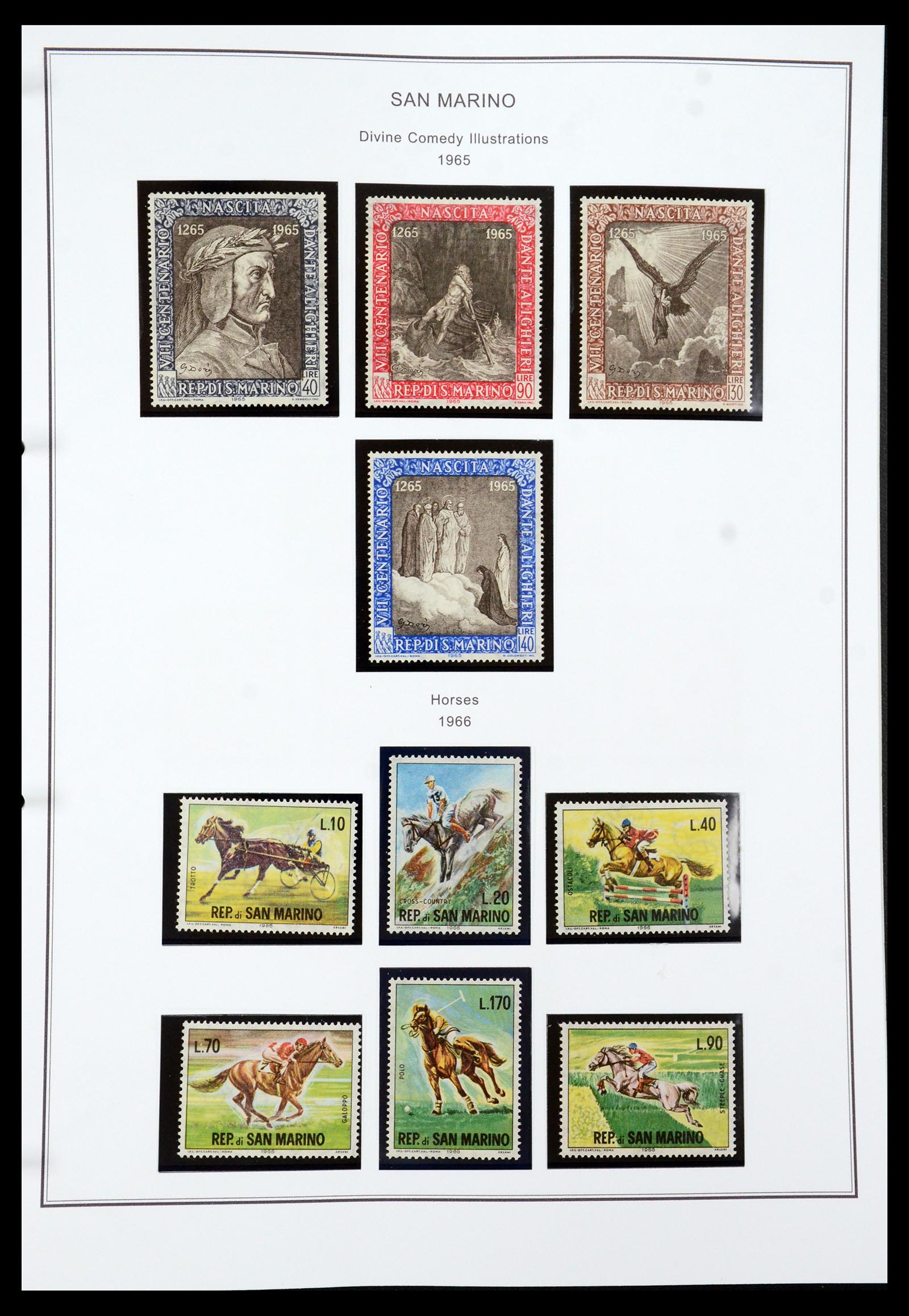 35951 047 - Postzegelverzameling 35951 San Marino 1877-2011.