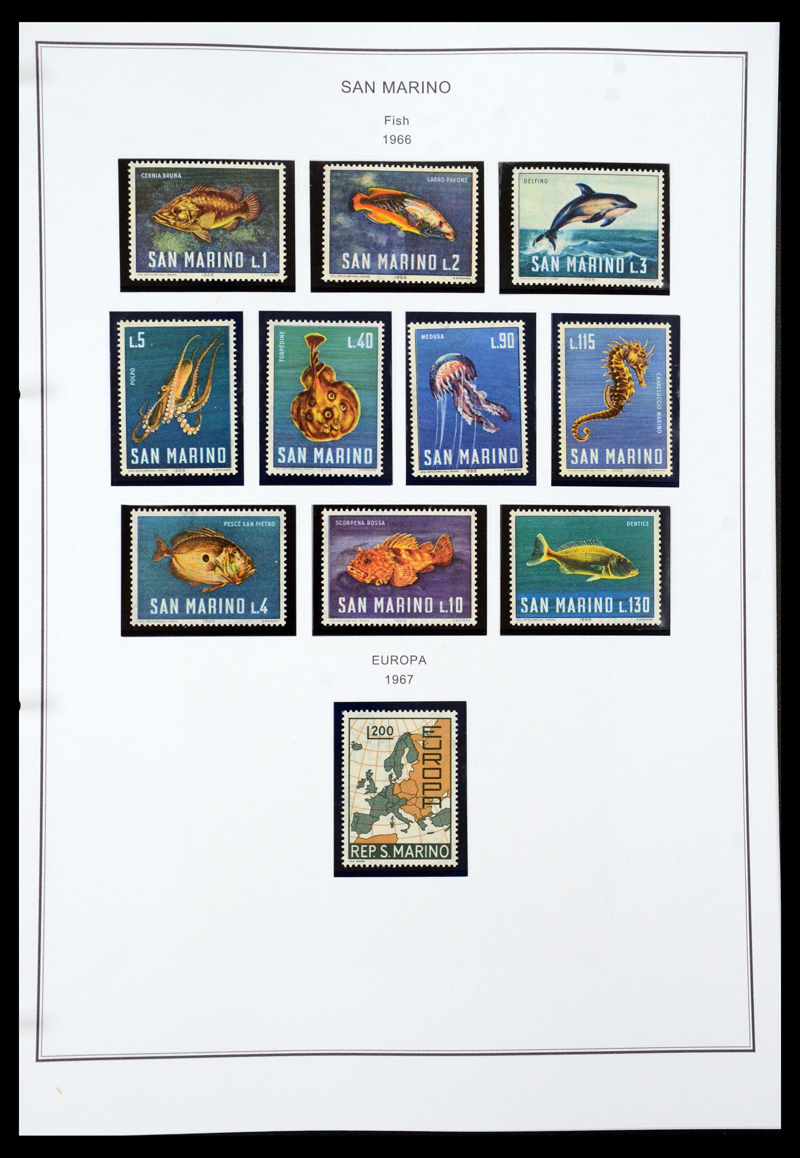 35951 050 - Postzegelverzameling 35951 San Marino 1877-2011.