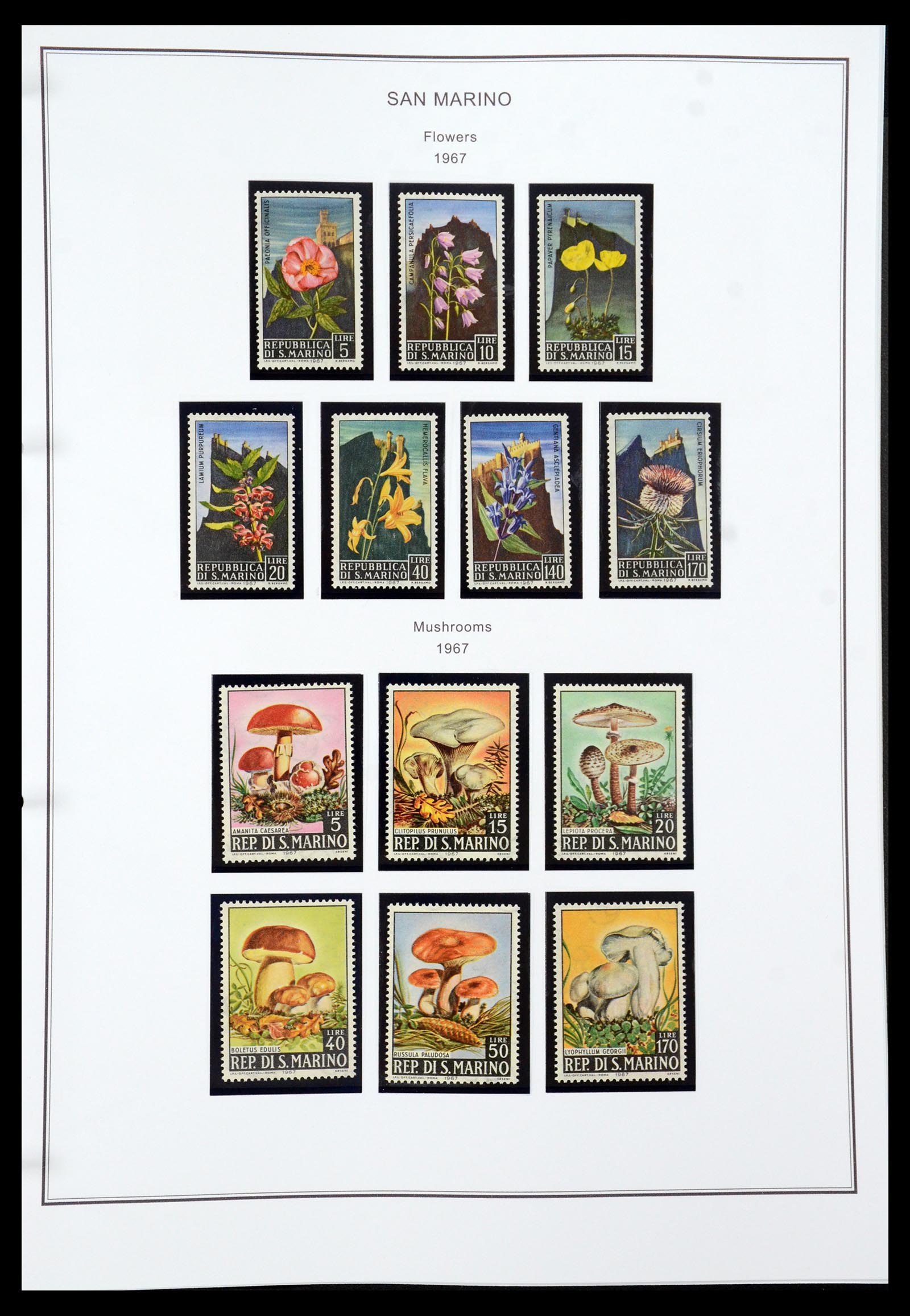 35951 051 - Postzegelverzameling 35951 San Marino 1877-2011.