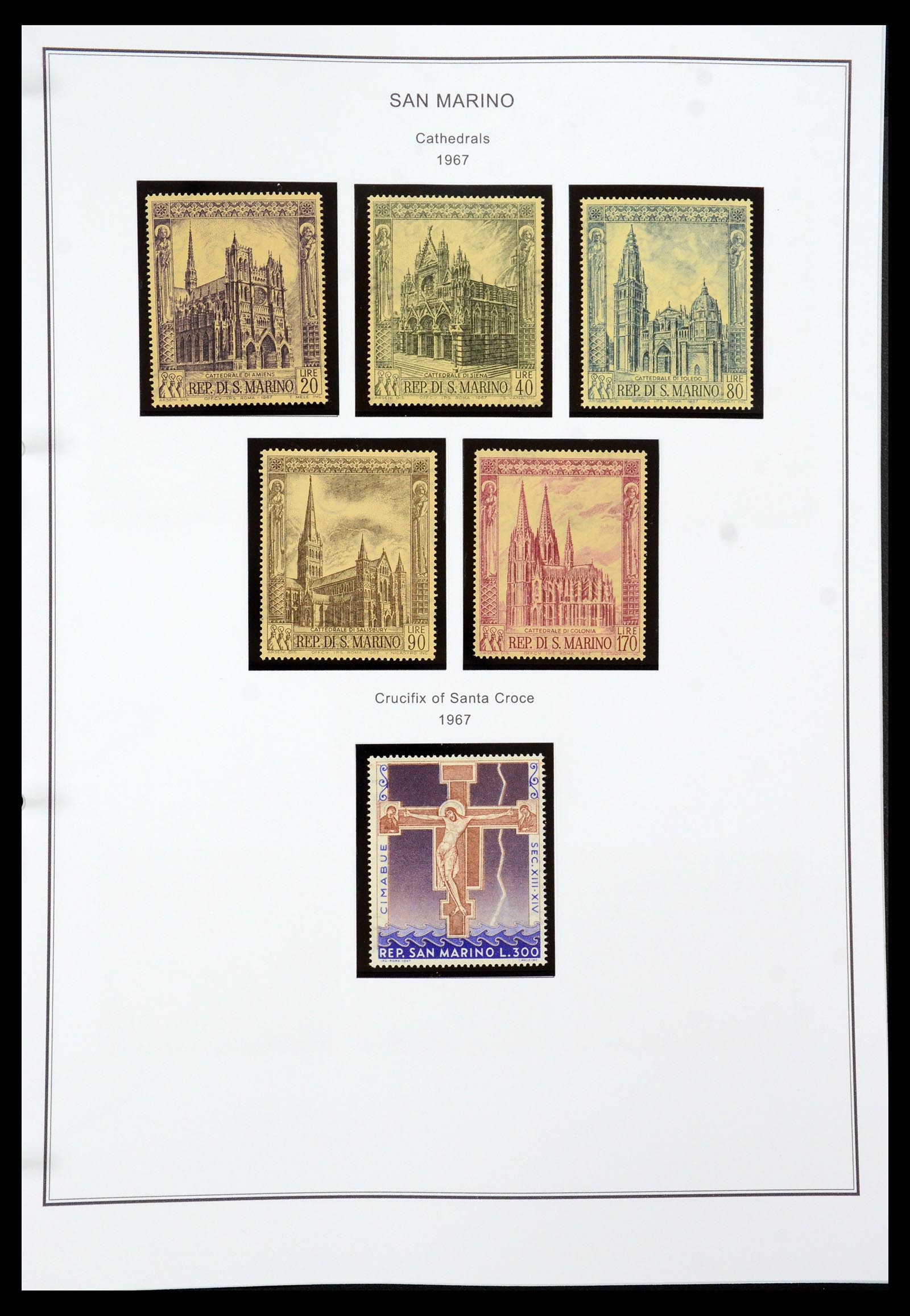 35951 052 - Postzegelverzameling 35951 San Marino 1877-2011.