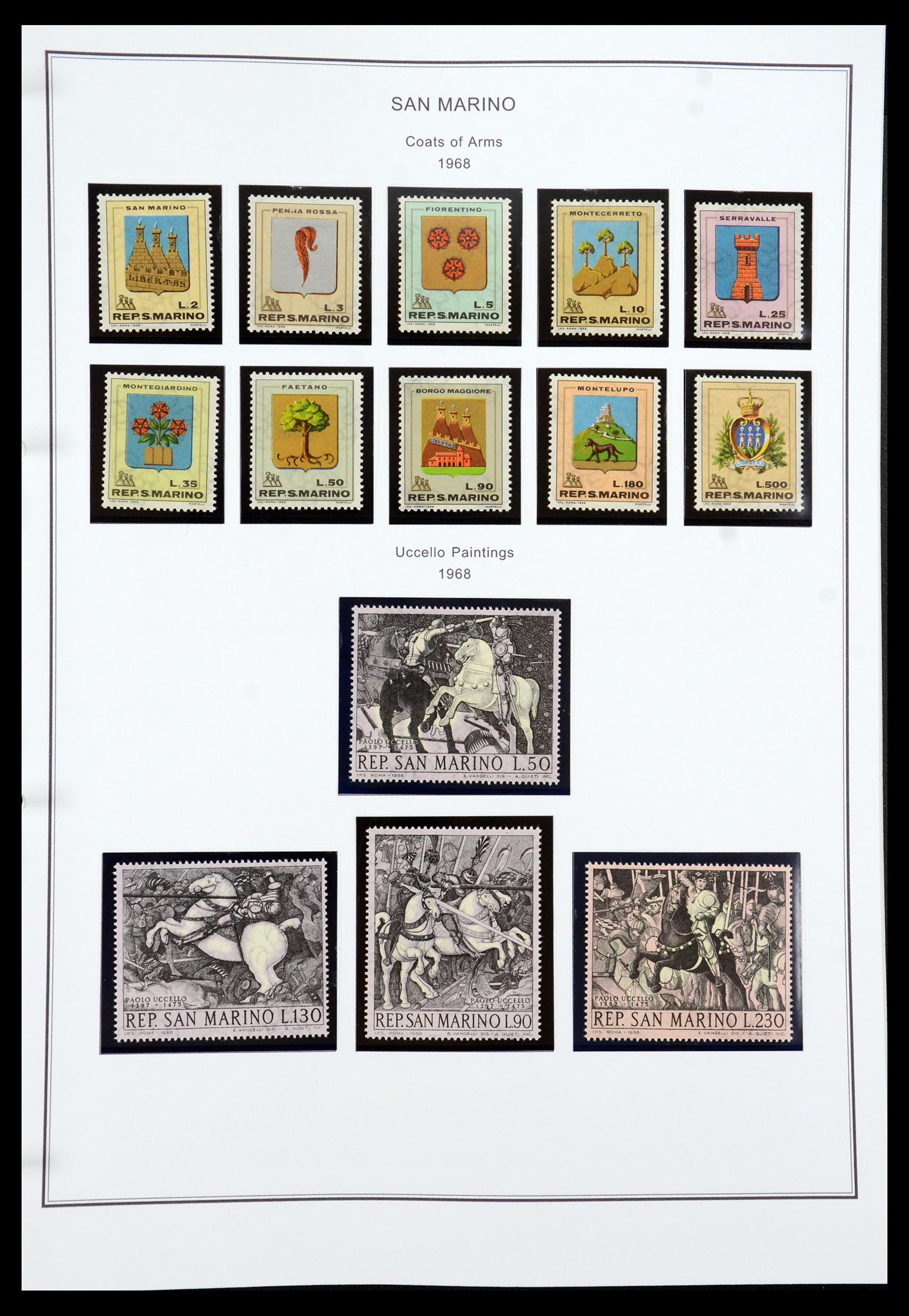 35951 053 - Postzegelverzameling 35951 San Marino 1877-2011.