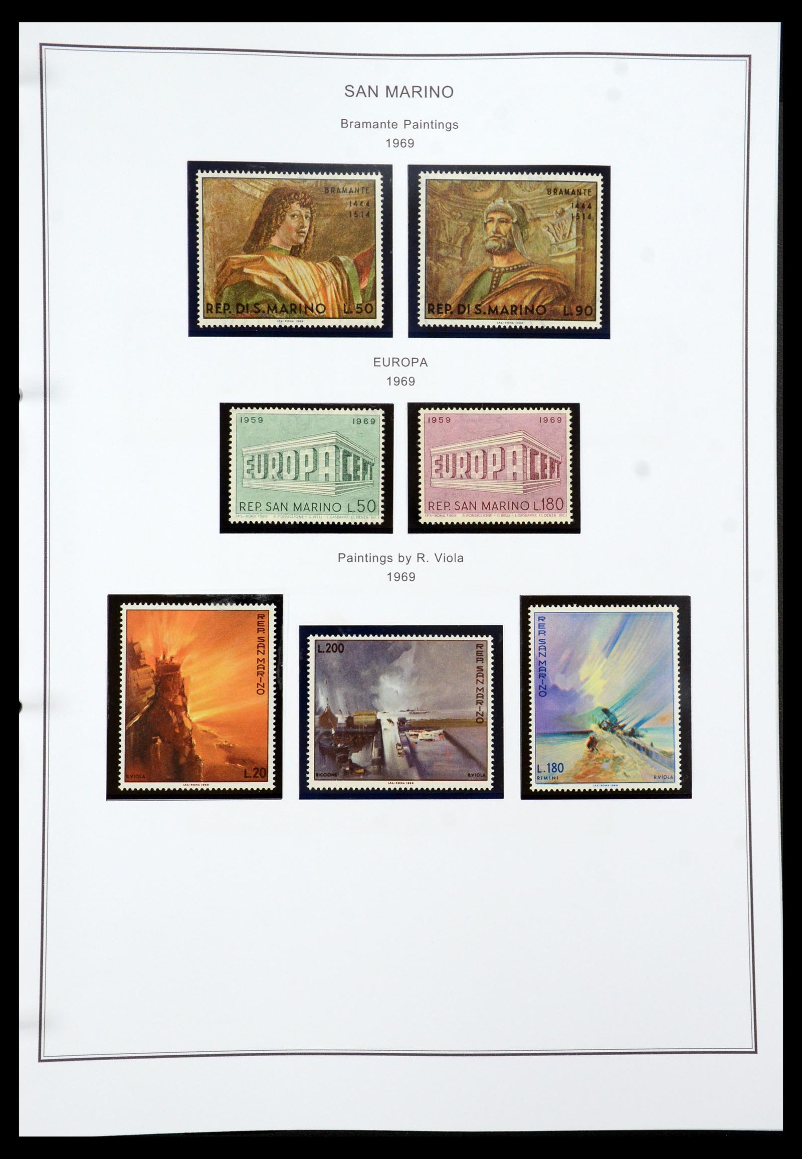 35951 055 - Postzegelverzameling 35951 San Marino 1877-2011.