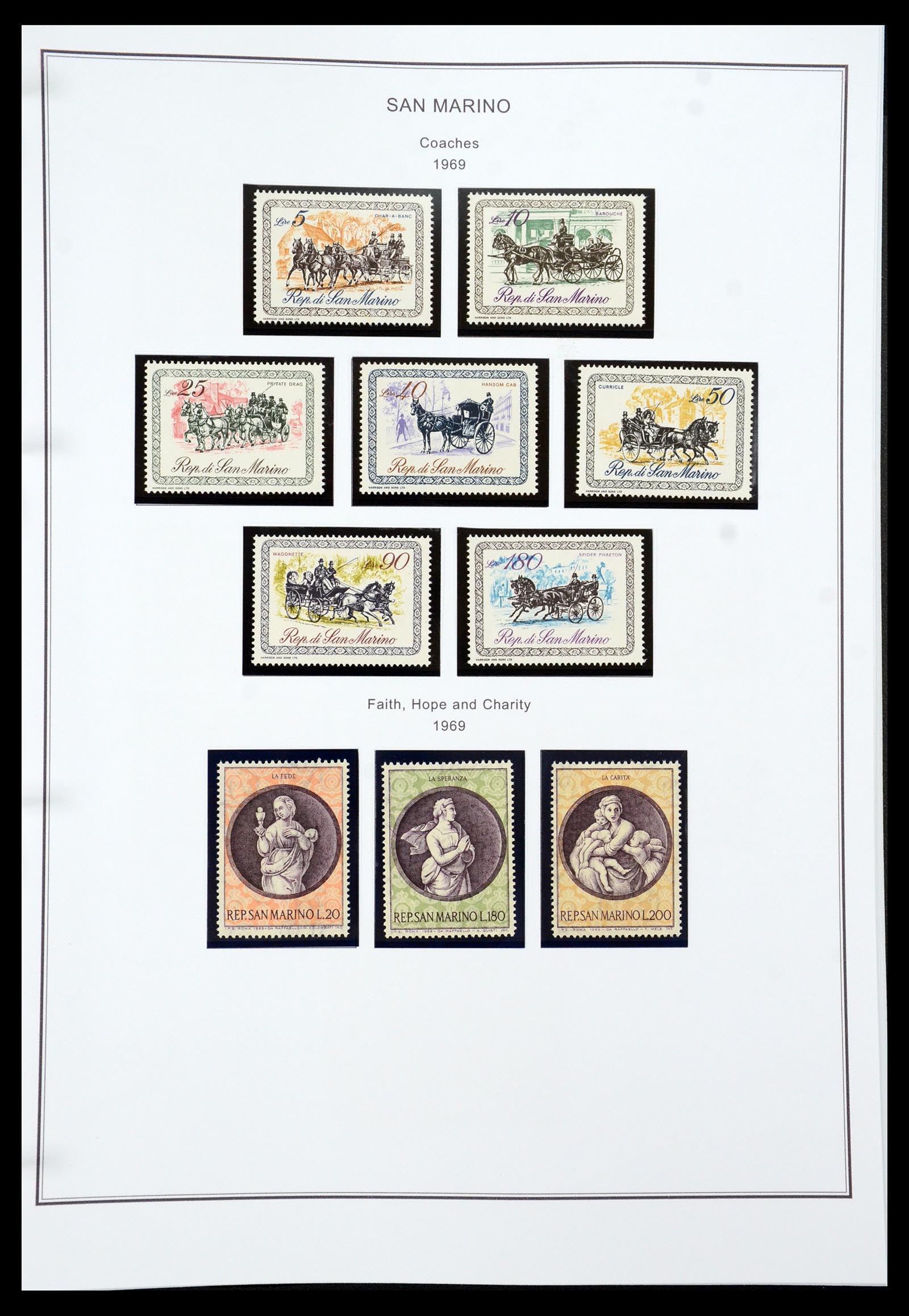 35951 056 - Postzegelverzameling 35951 San Marino 1877-2011.