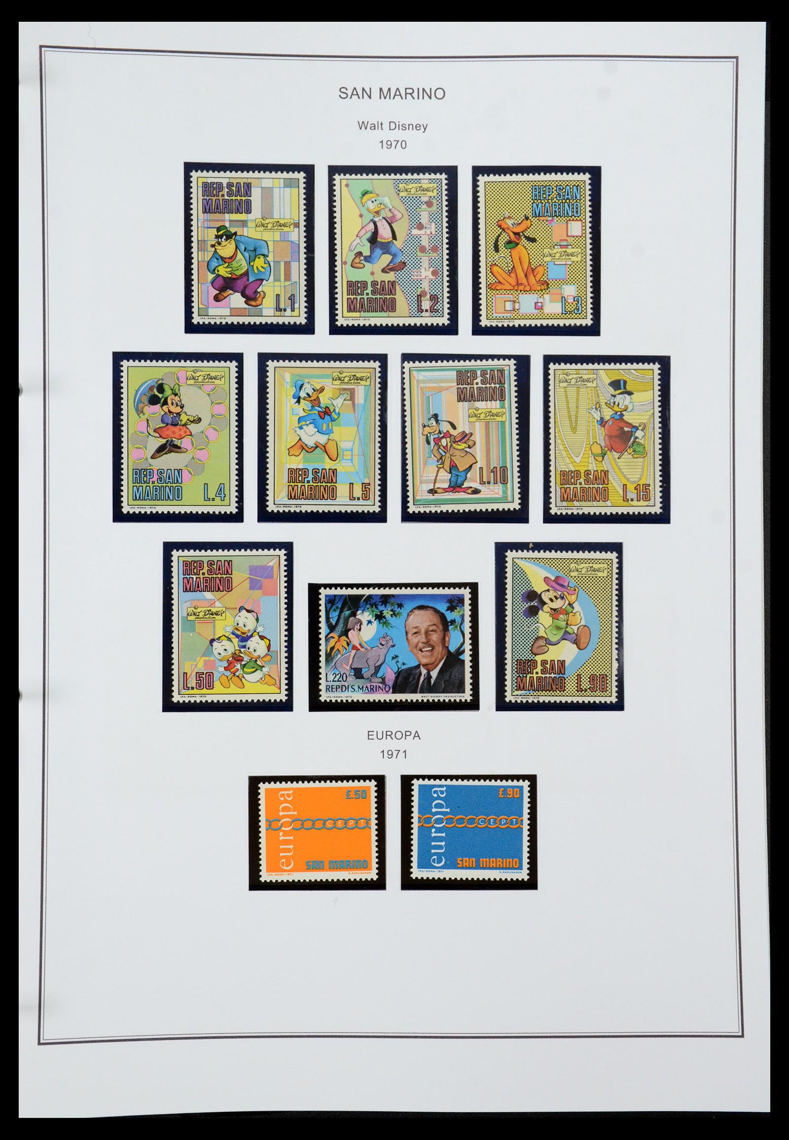 35951 059 - Postzegelverzameling 35951 San Marino 1877-2011.