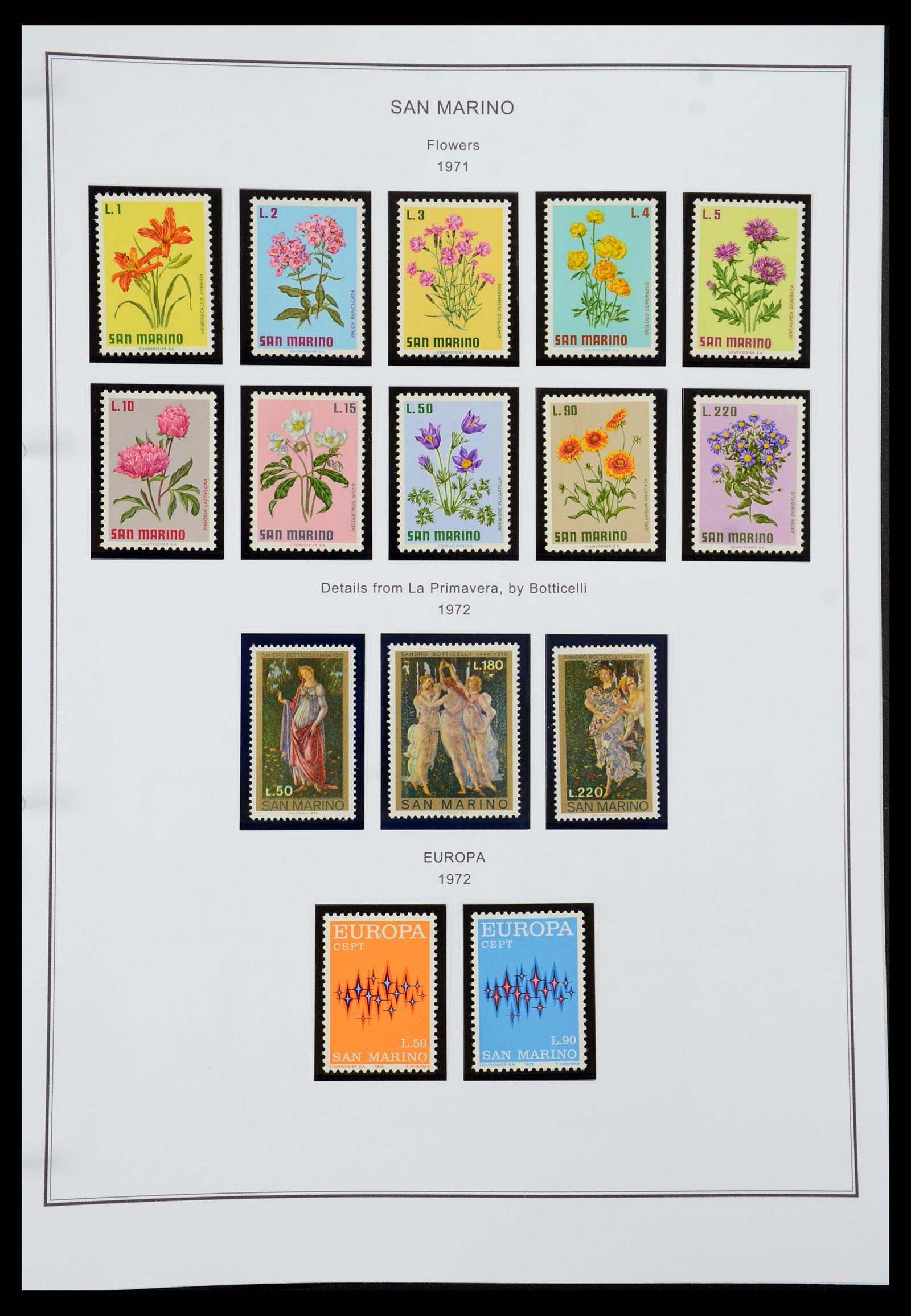 35951 061 - Postzegelverzameling 35951 San Marino 1877-2011.