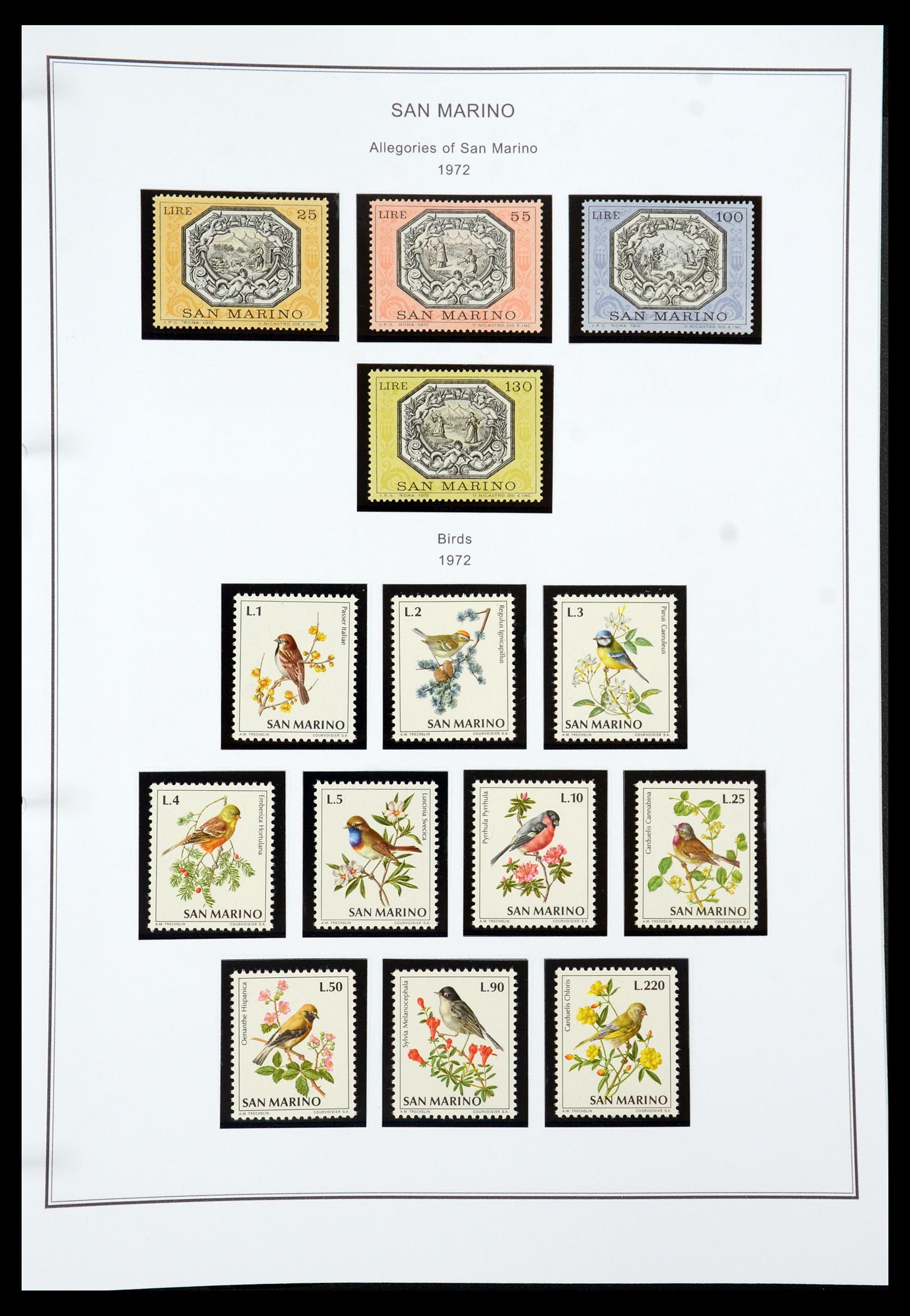 35951 063 - Postzegelverzameling 35951 San Marino 1877-2011.