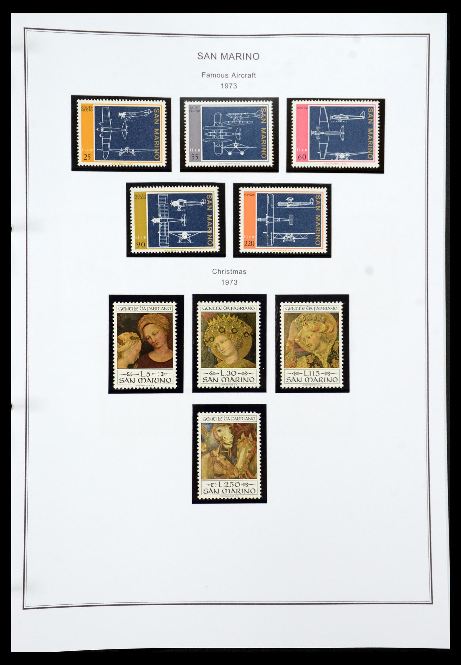 35951 065 - Postzegelverzameling 35951 San Marino 1877-2011.