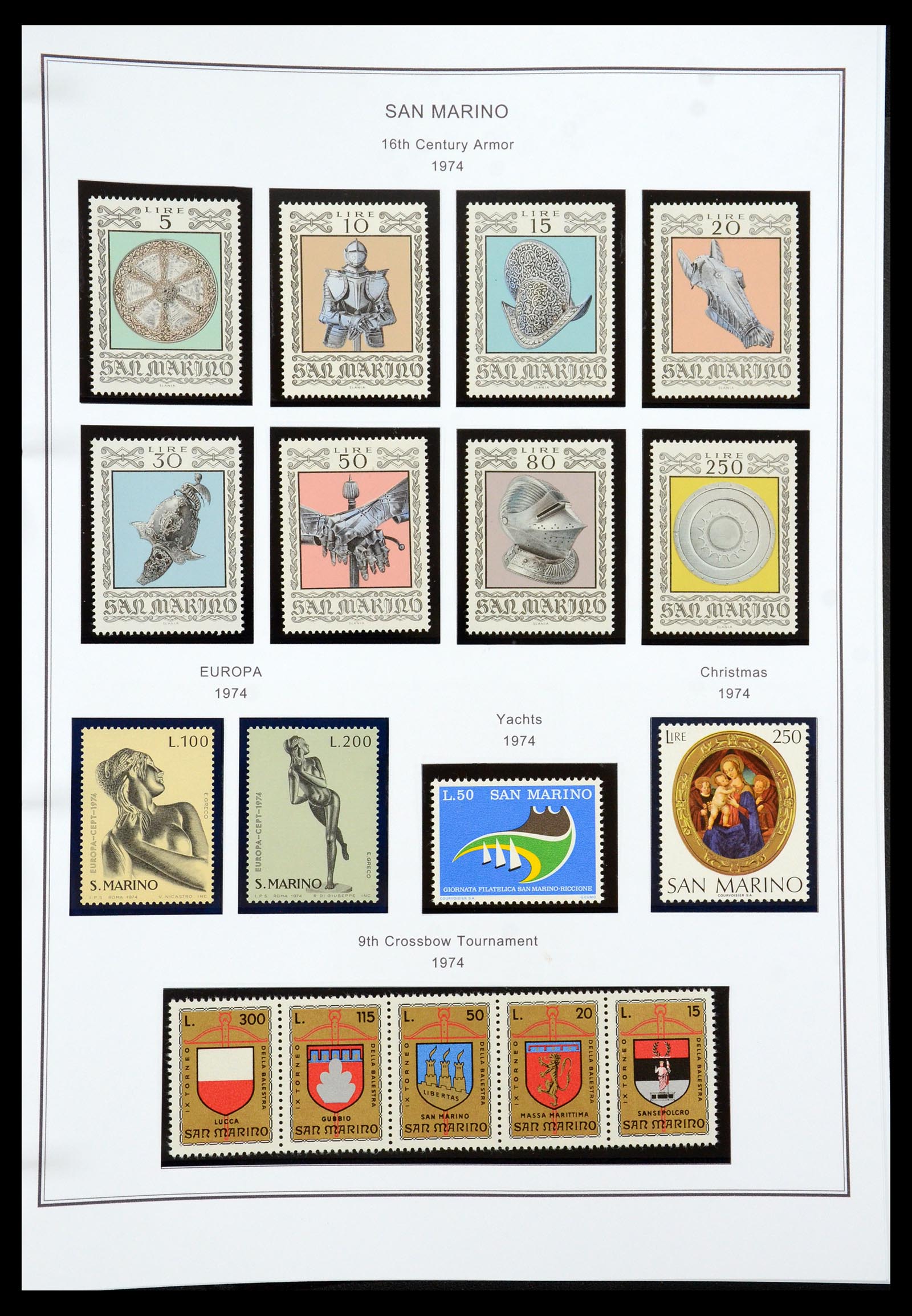 35951 067 - Postzegelverzameling 35951 San Marino 1877-2011.