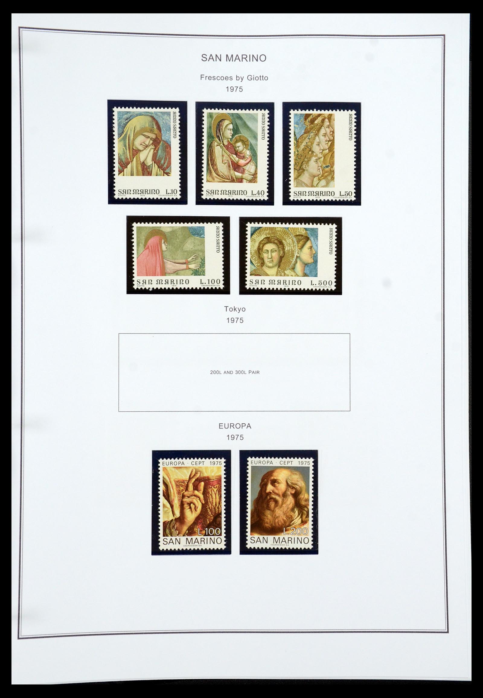 35951 069 - Stamp collection 35951 San Marino 1877-2011.