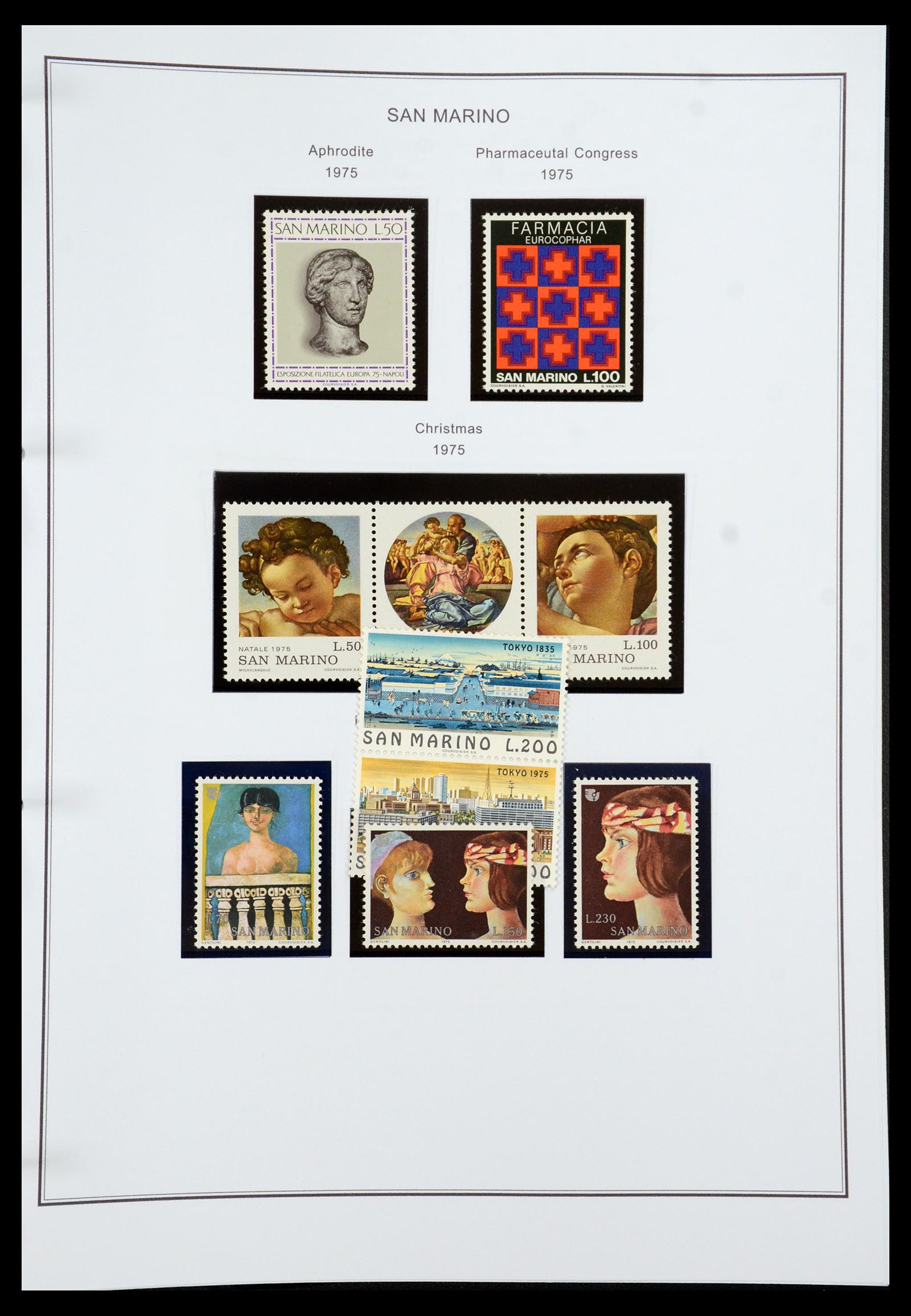 35951 070 - Postzegelverzameling 35951 San Marino 1877-2011.
