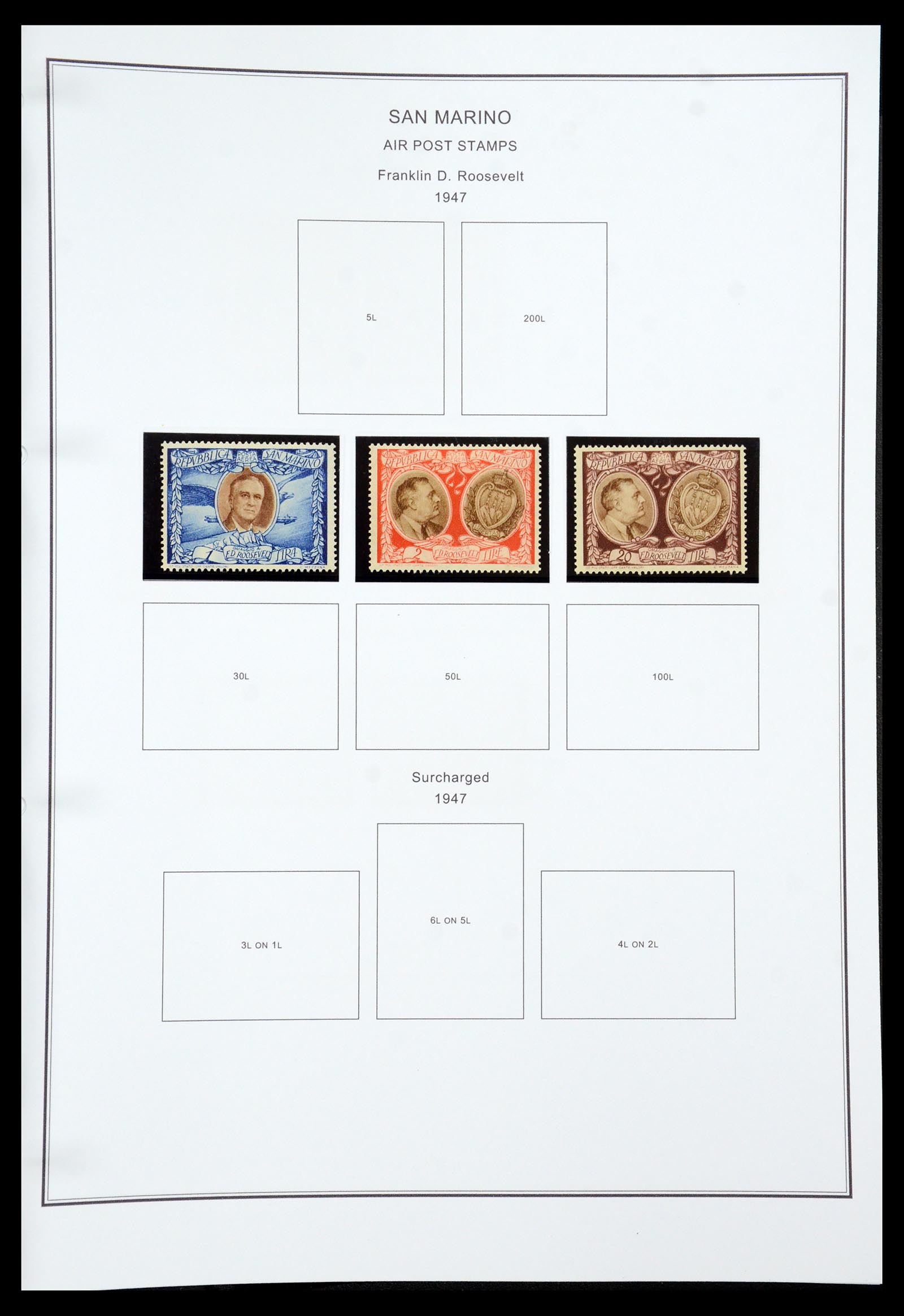 35951 077 - Postzegelverzameling 35951 San Marino 1877-2011.