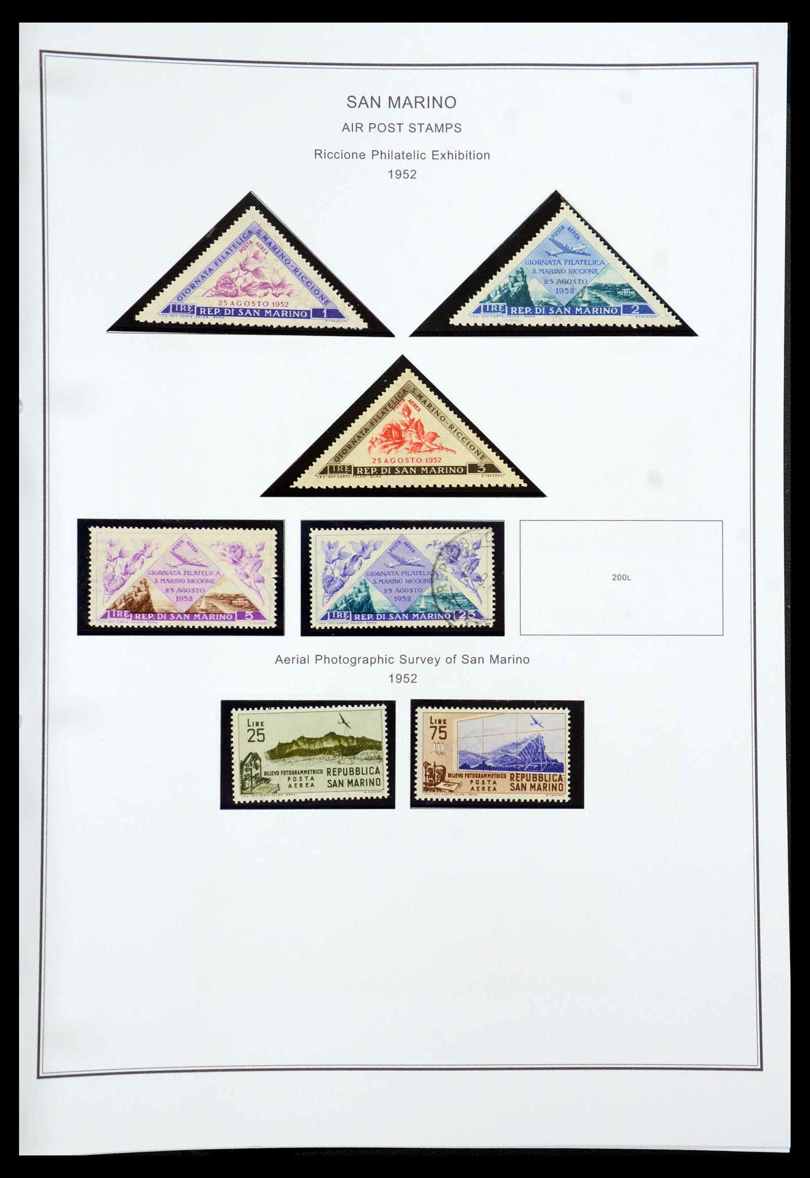 35951 081 - Stamp collection 35951 San Marino 1877-2011.