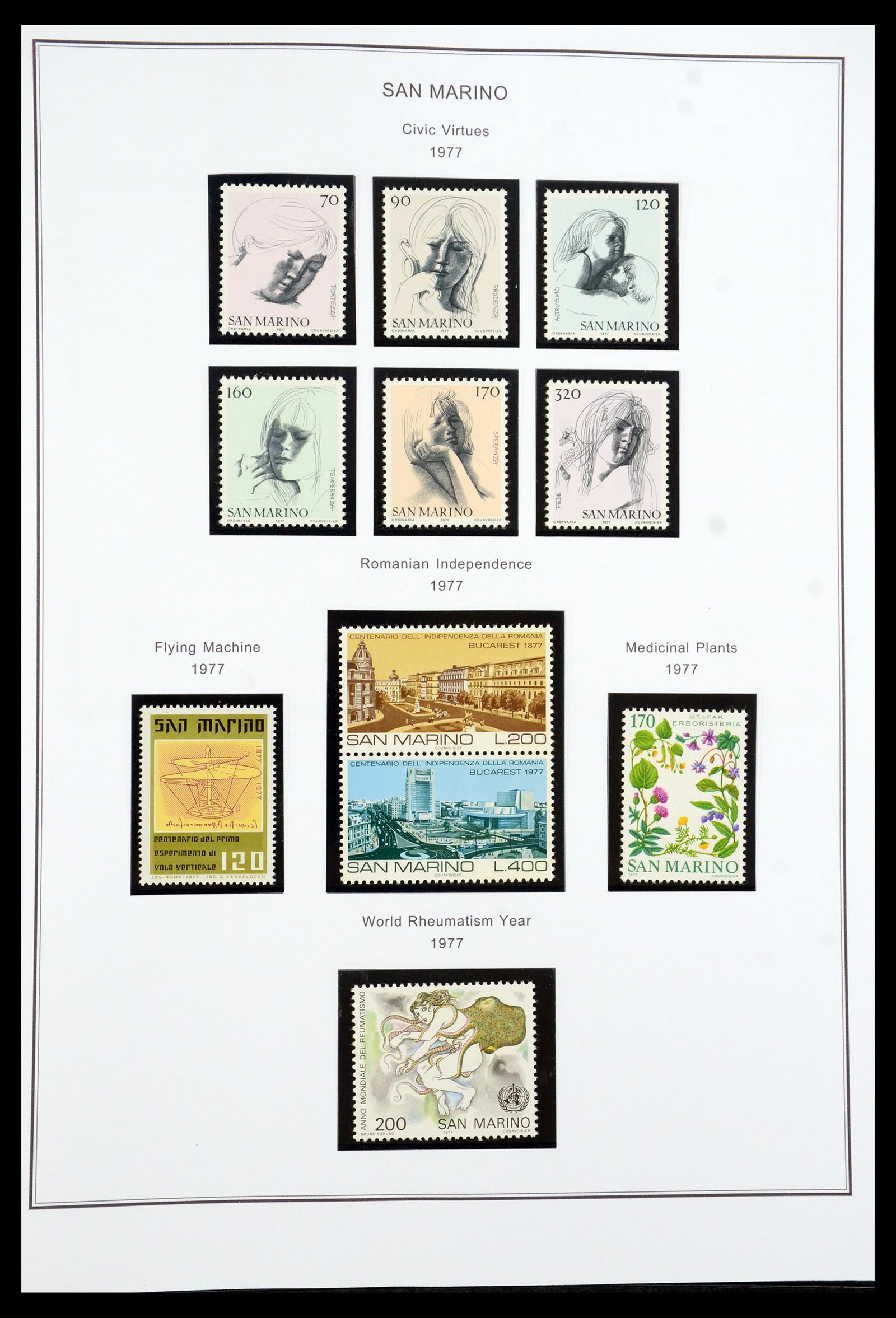35951 094 - Stamp collection 35951 San Marino 1877-2011.