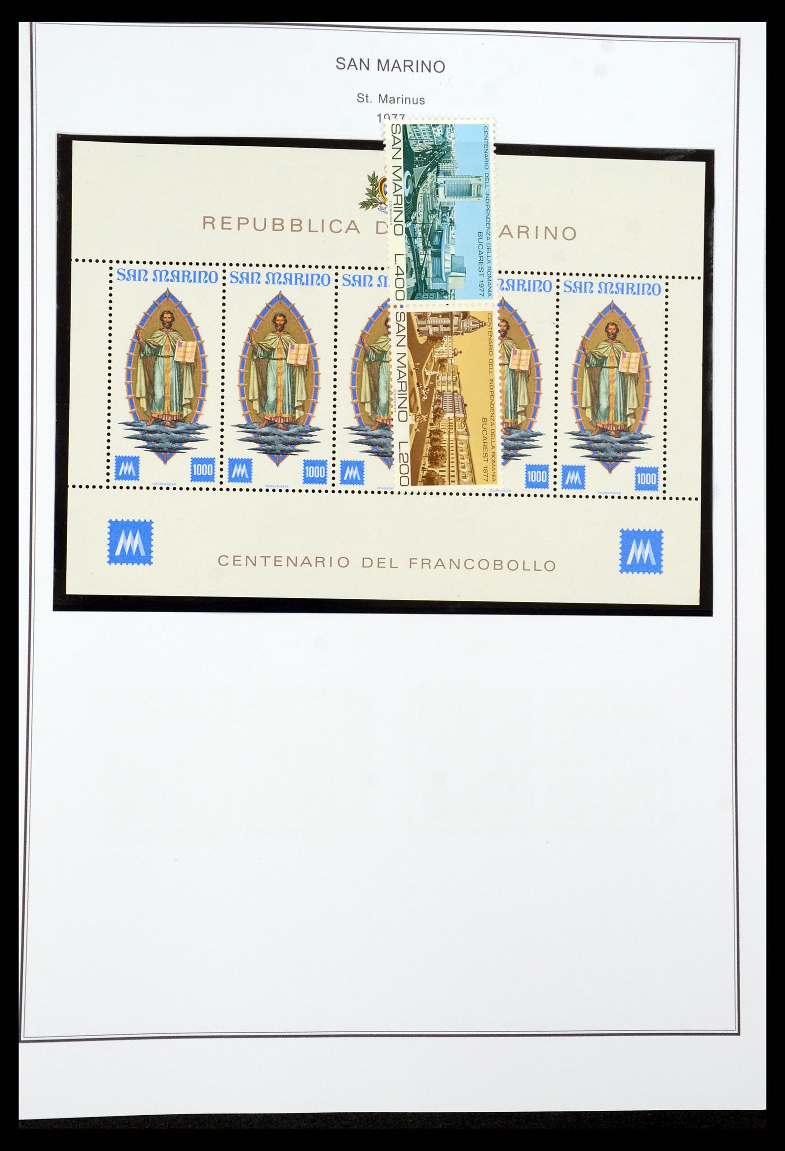 35951 095 - Stamp collection 35951 San Marino 1877-2011.