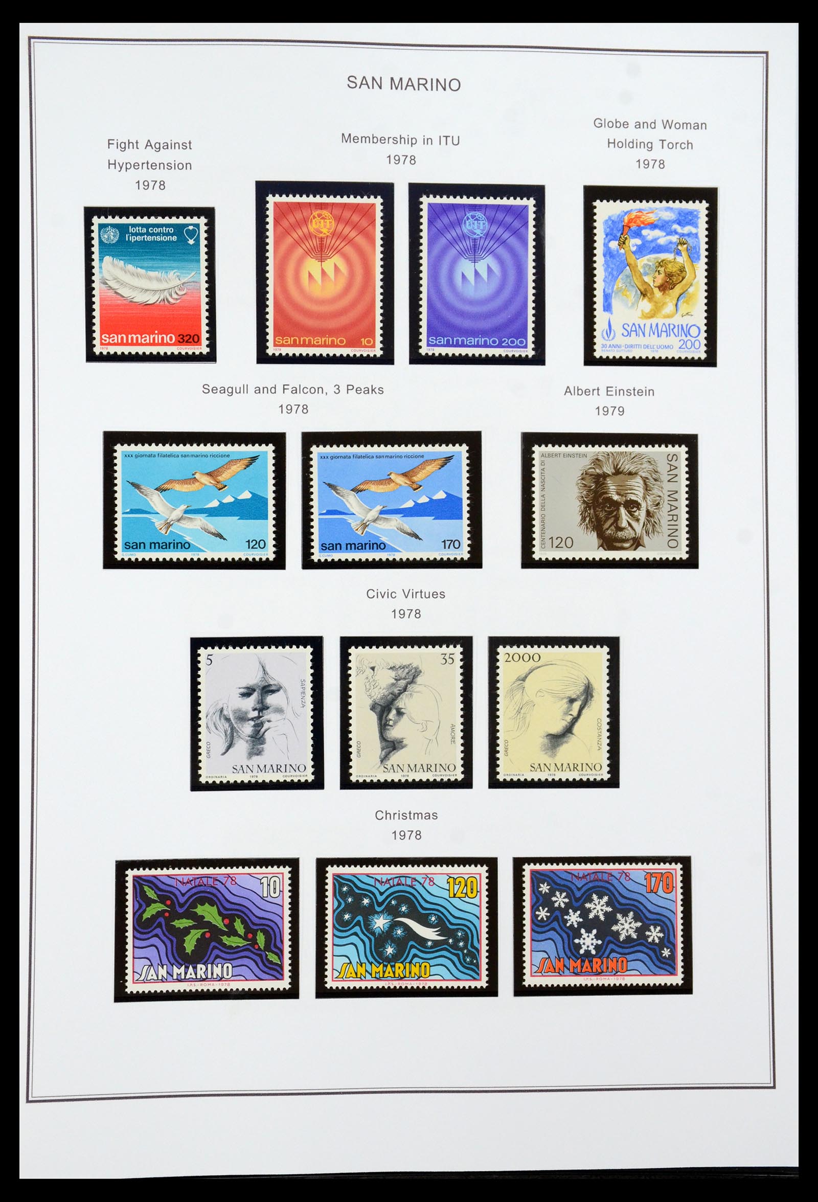 35951 097 - Stamp collection 35951 San Marino 1877-2011.