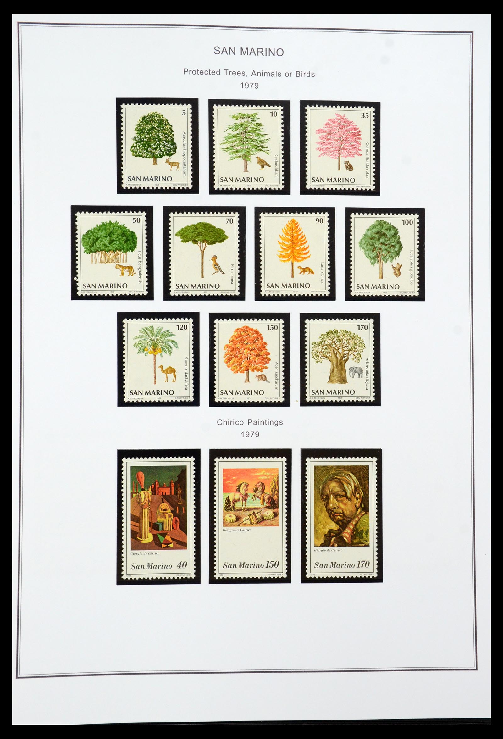 35951 099 - Stamp collection 35951 San Marino 1877-2011.
