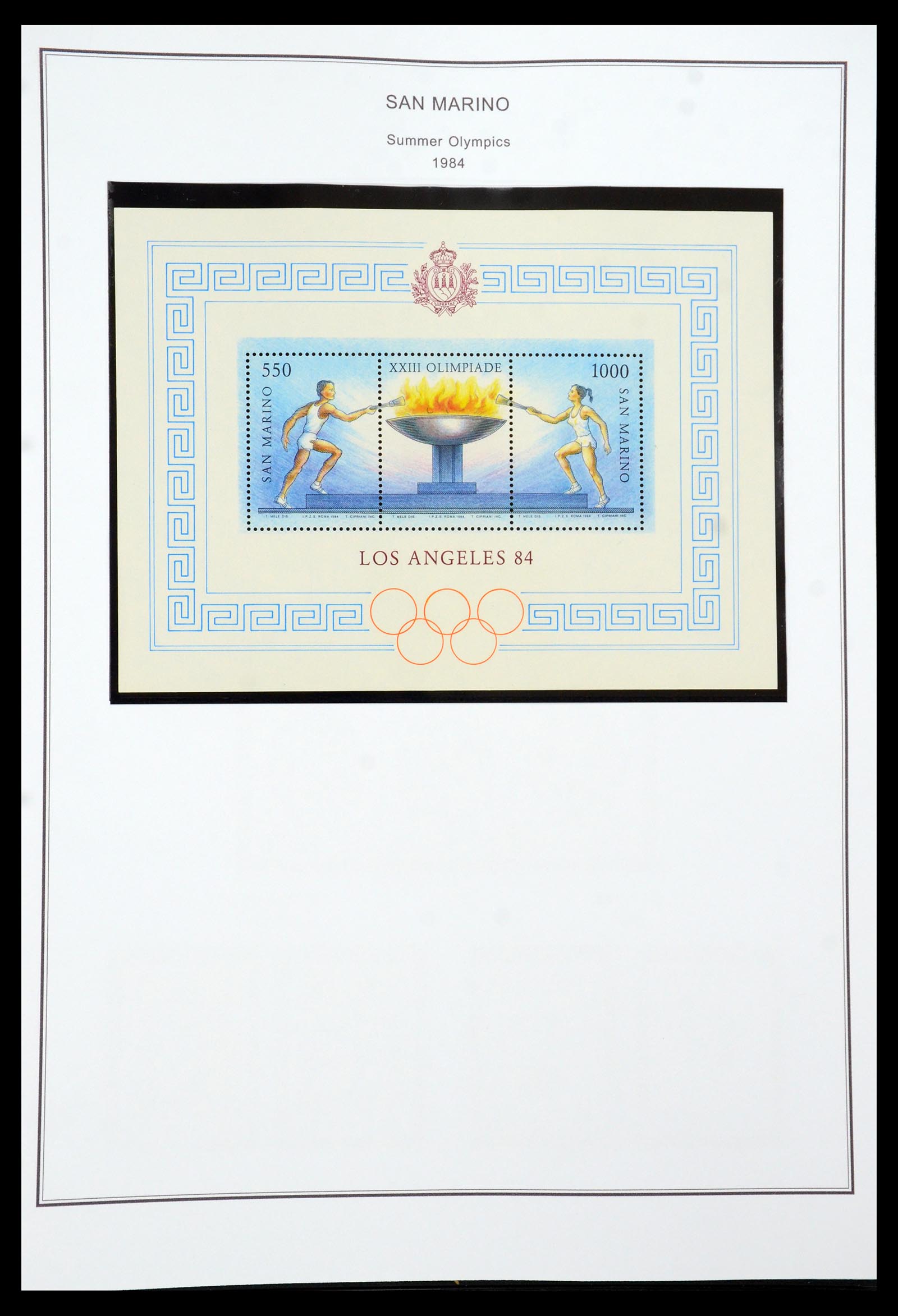 35951 110 - Stamp collection 35951 San Marino 1877-2011.
