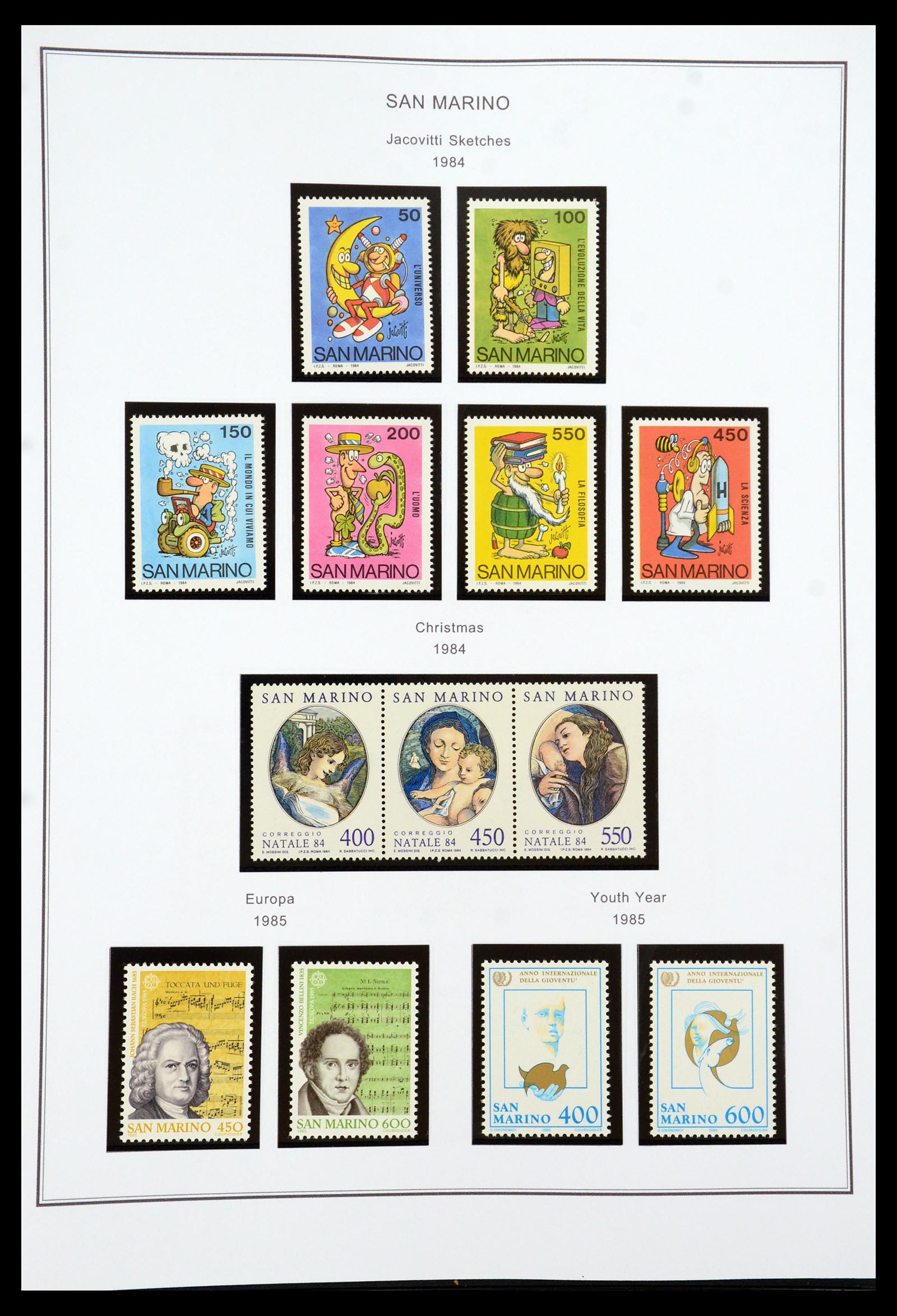 35951 111 - Stamp collection 35951 San Marino 1877-2011.