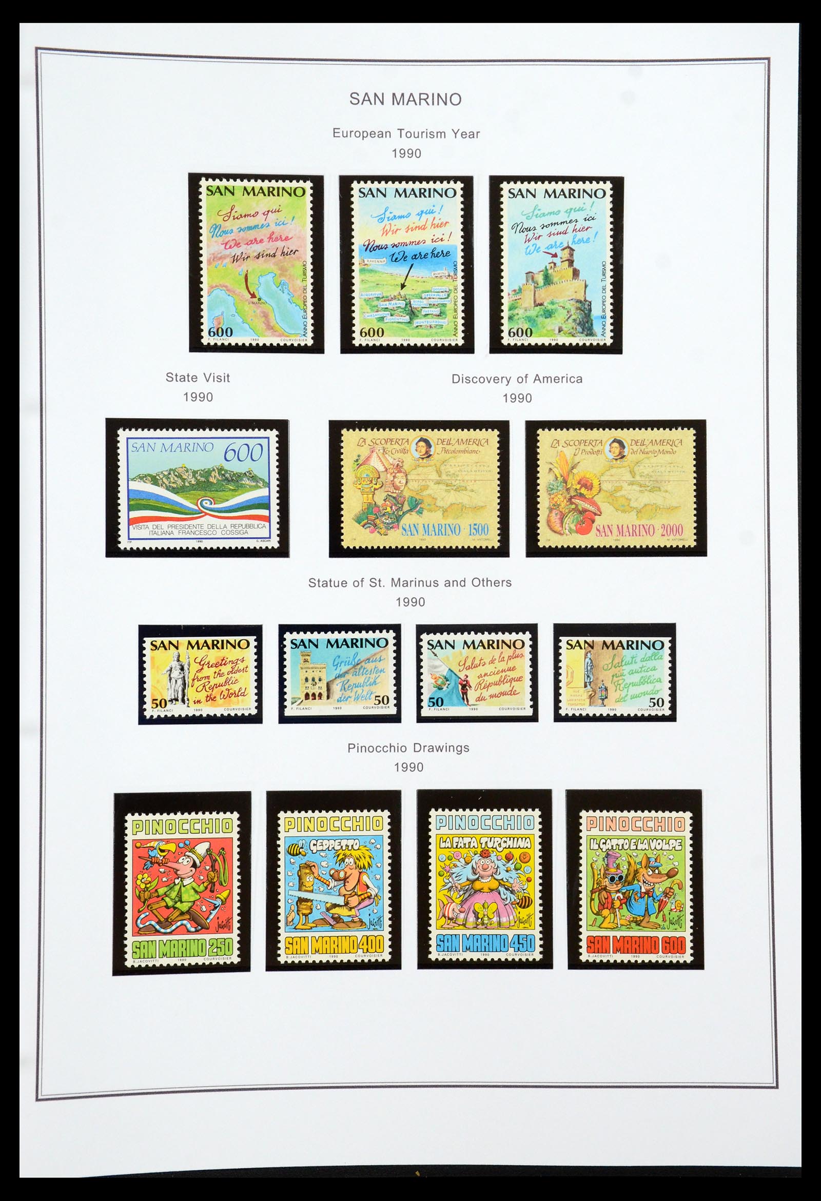 35951 125 - Stamp collection 35951 San Marino 1877-2011.