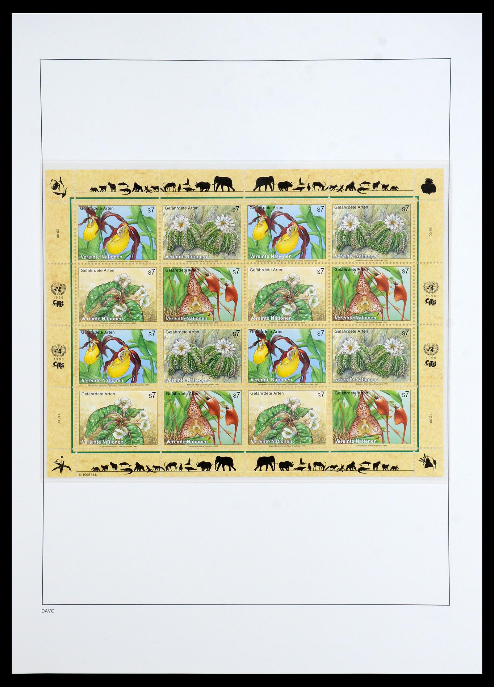35952 035 - Postzegelverzameling 35952 Verenigde Naties Wenen 1979-2008.