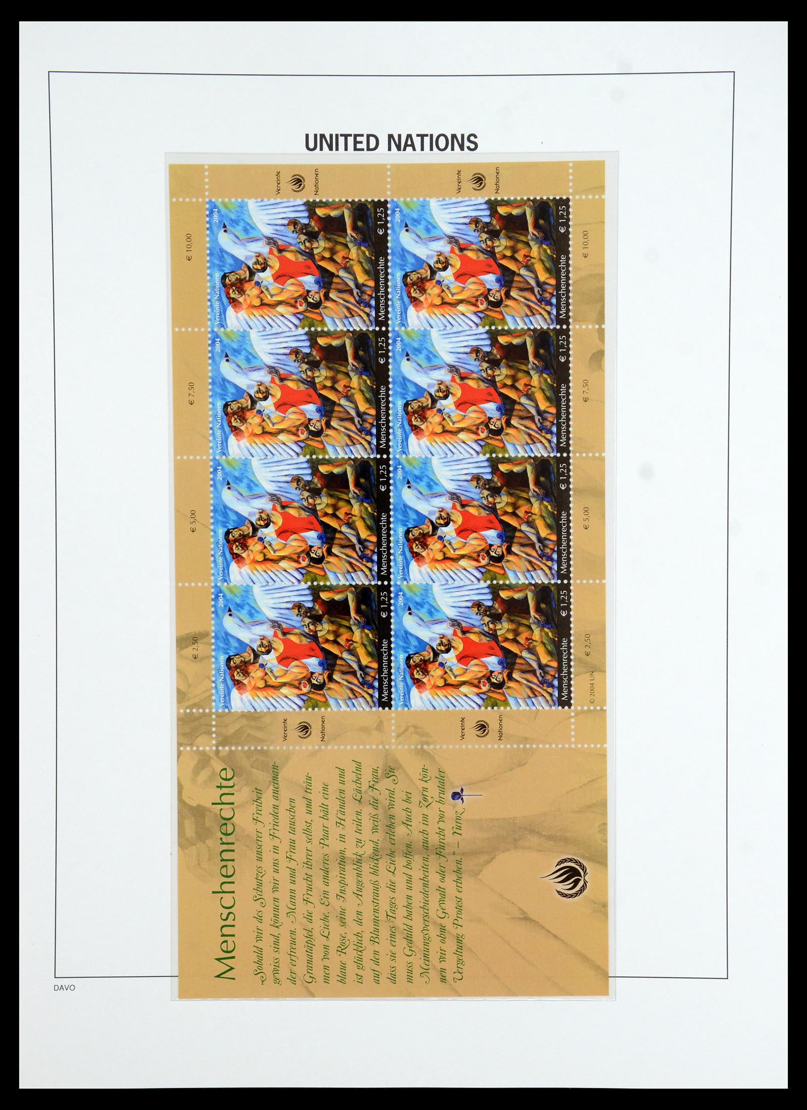 35952 085 - Postzegelverzameling 35952 Verenigde Naties Wenen 1979-2008.
