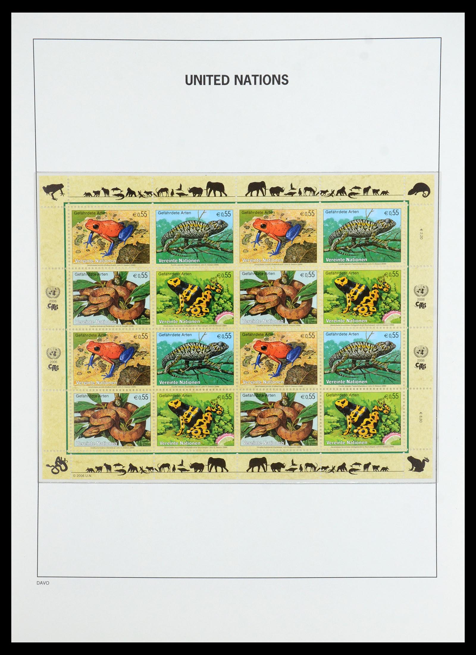 35952 094 - Postzegelverzameling 35952 Verenigde Naties Wenen 1979-2008.