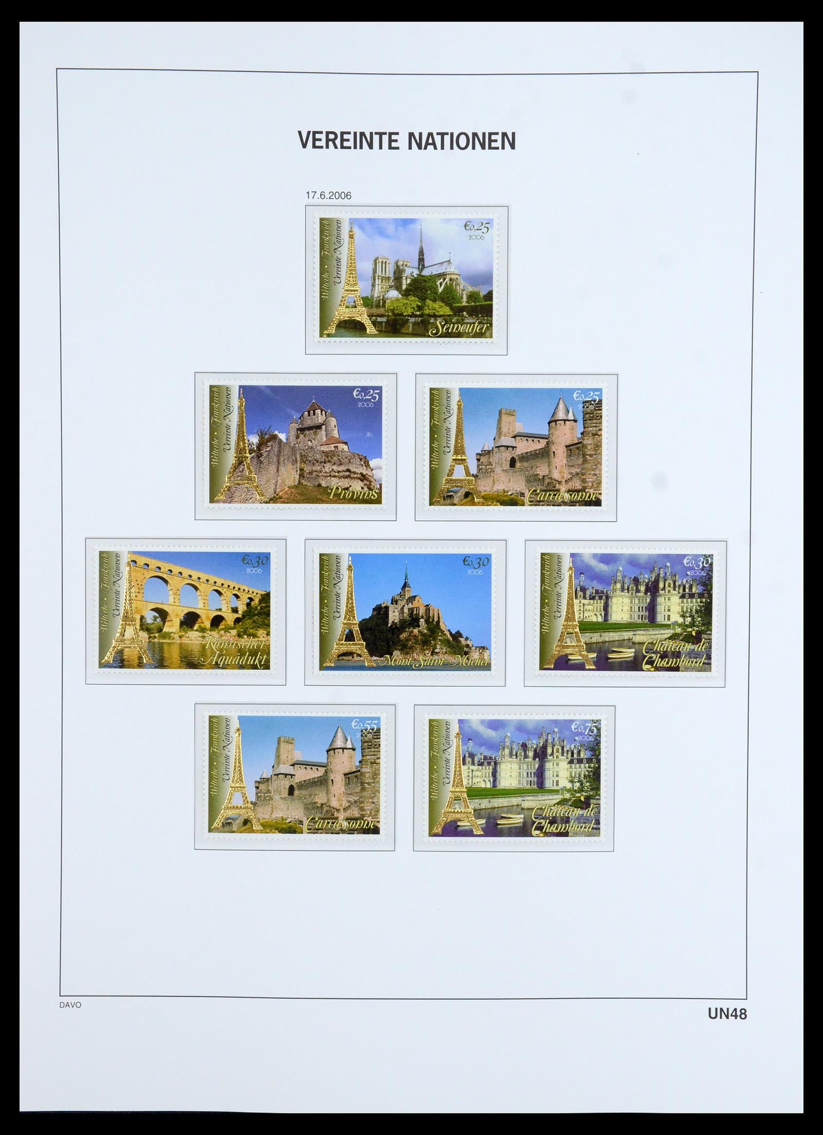 35952 097 - Postzegelverzameling 35952 Verenigde Naties Wenen 1979-2008.