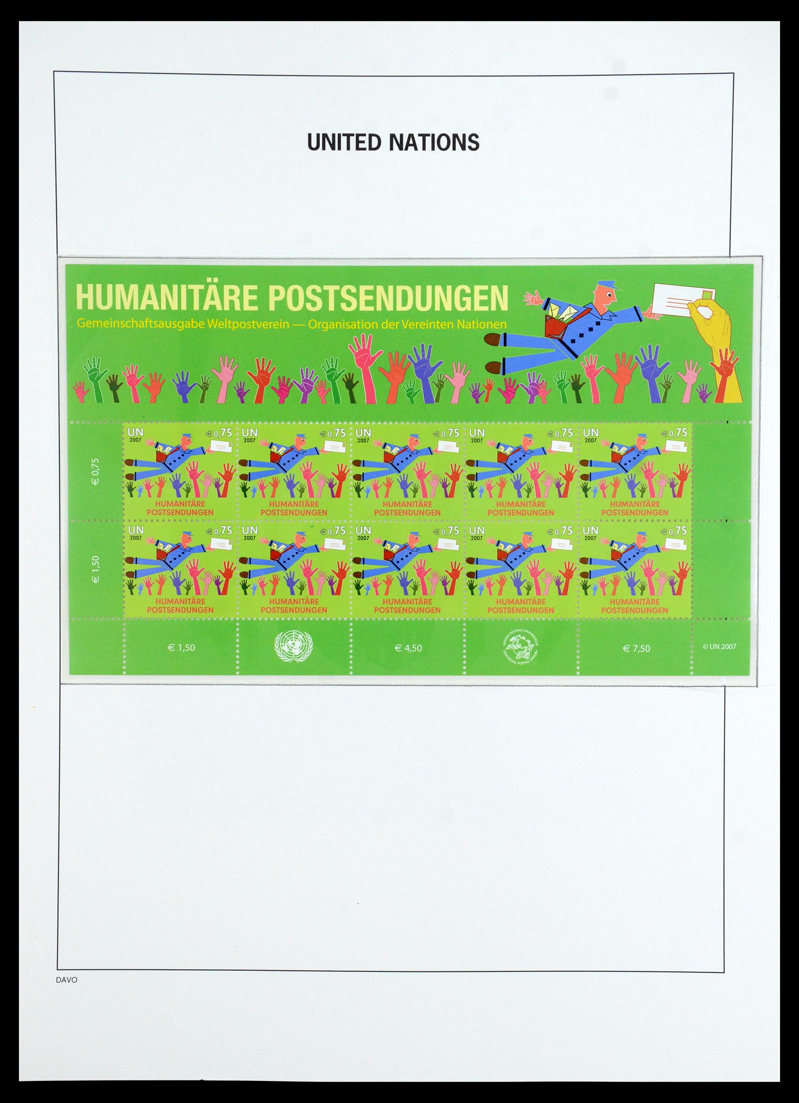 35952 102 - Postzegelverzameling 35952 Verenigde Naties Wenen 1979-2008.