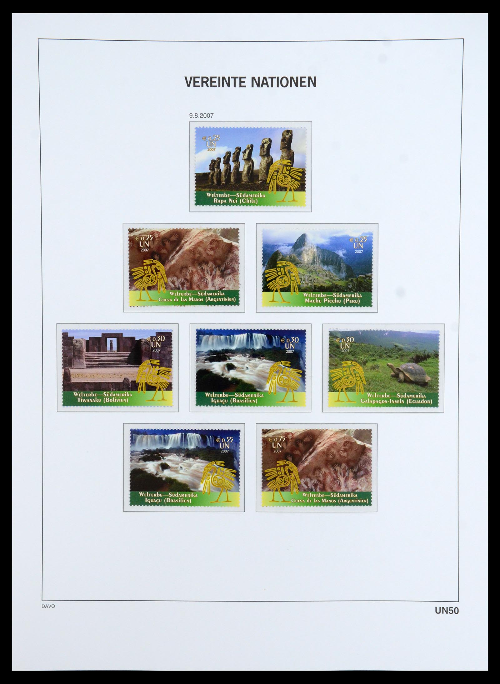 35952 105 - Postzegelverzameling 35952 Verenigde Naties Wenen 1979-2008.