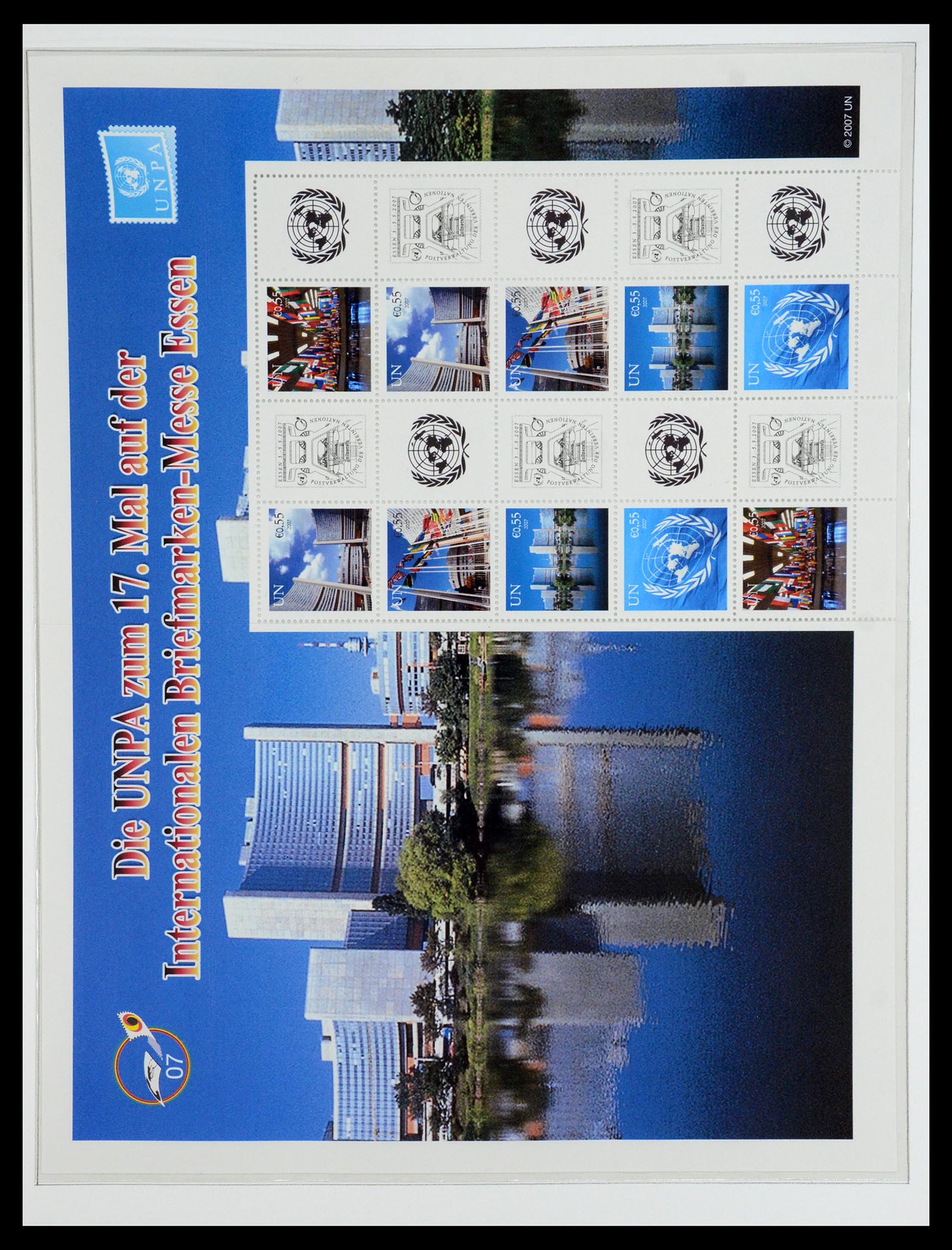 35952 107 - Stamp collection 35952 United Nations Vienna 1979-2008.