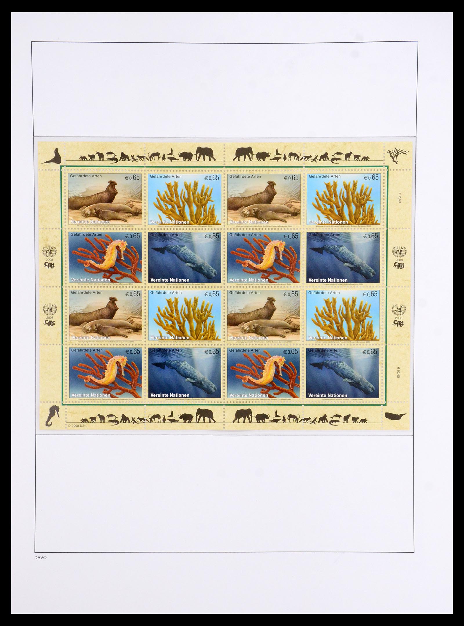 35952 111 - Postzegelverzameling 35952 Verenigde Naties Wenen 1979-2008.