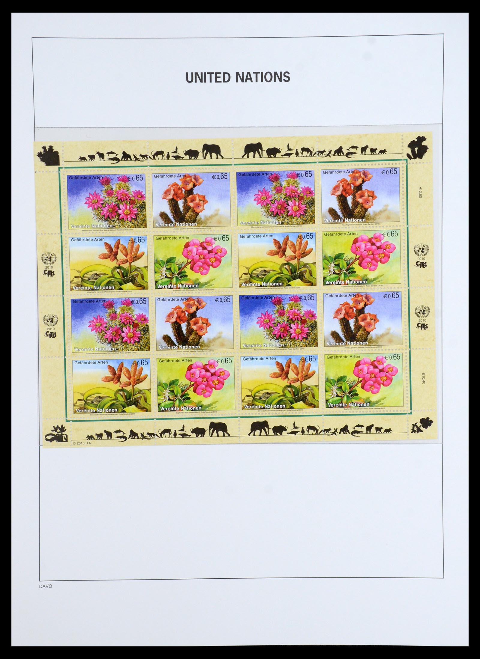 35952 121 - Postzegelverzameling 35952 Verenigde Naties Wenen 1979-2008.