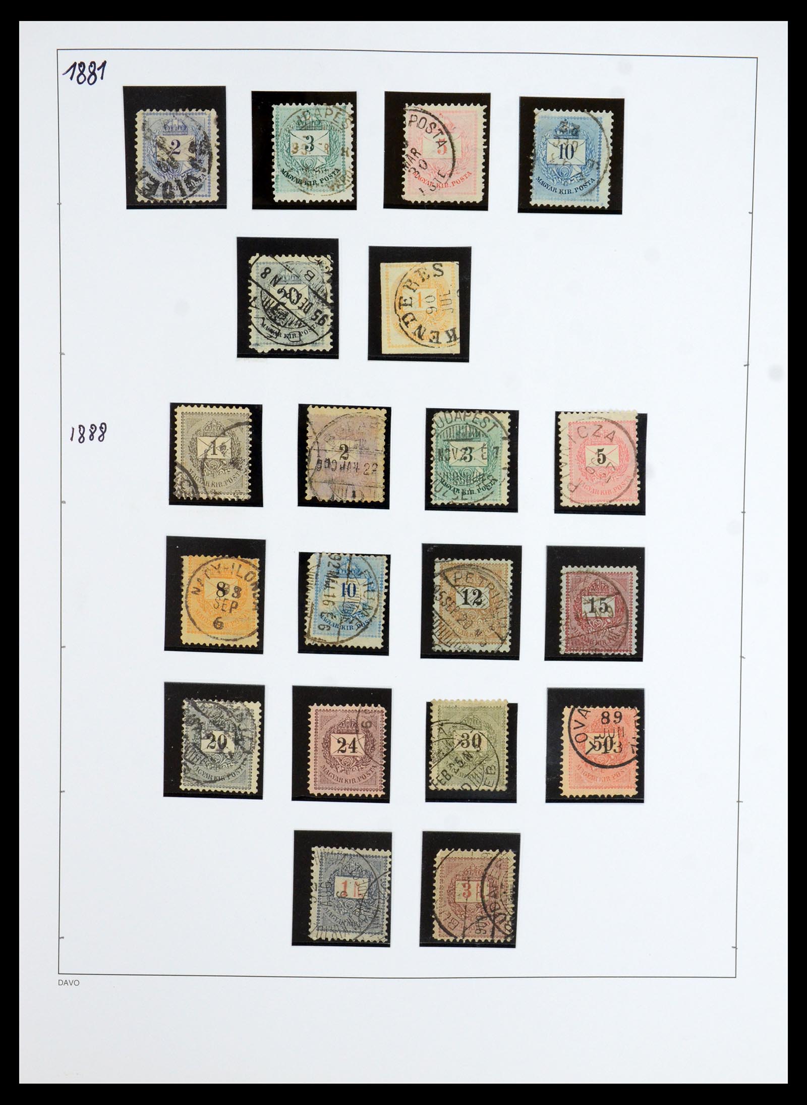 35956 003 - Postzegelverzameling 35956 Hongarije 1871-1991.