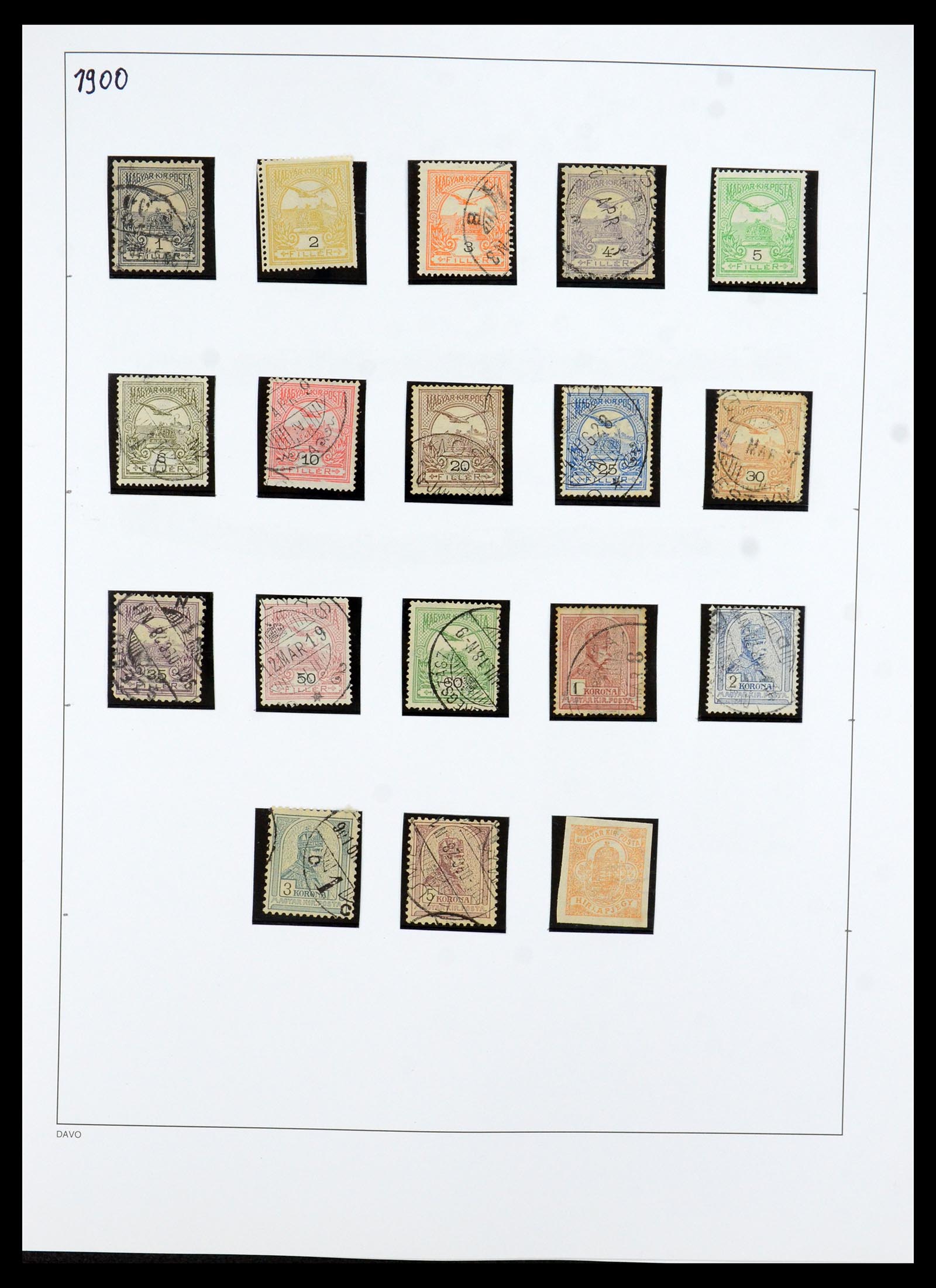35956 005 - Postzegelverzameling 35956 Hongarije 1871-1991.