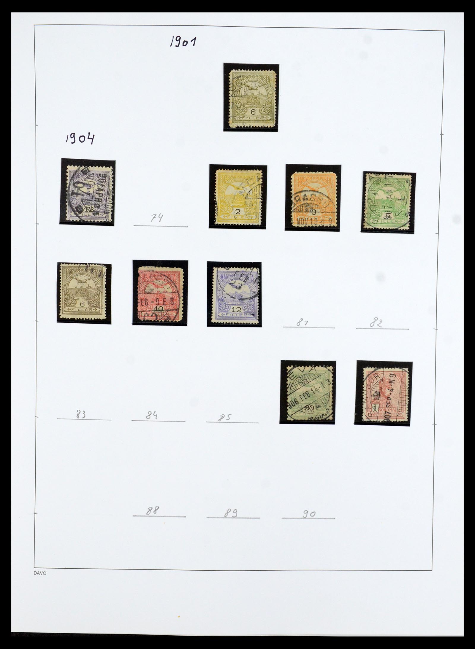 35956 007 - Postzegelverzameling 35956 Hongarije 1871-1991.