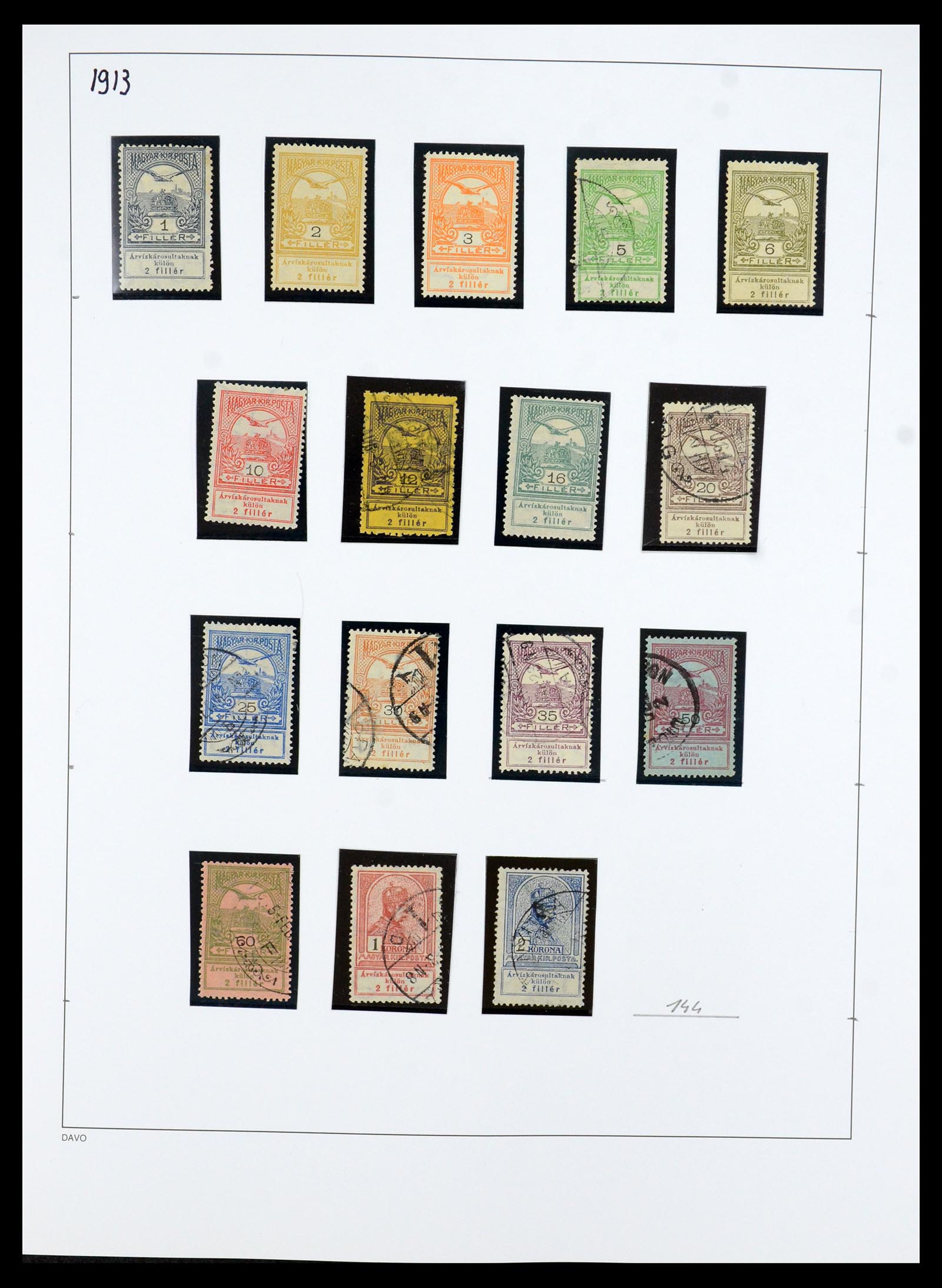 35956 010 - Postzegelverzameling 35956 Hongarije 1871-1991.