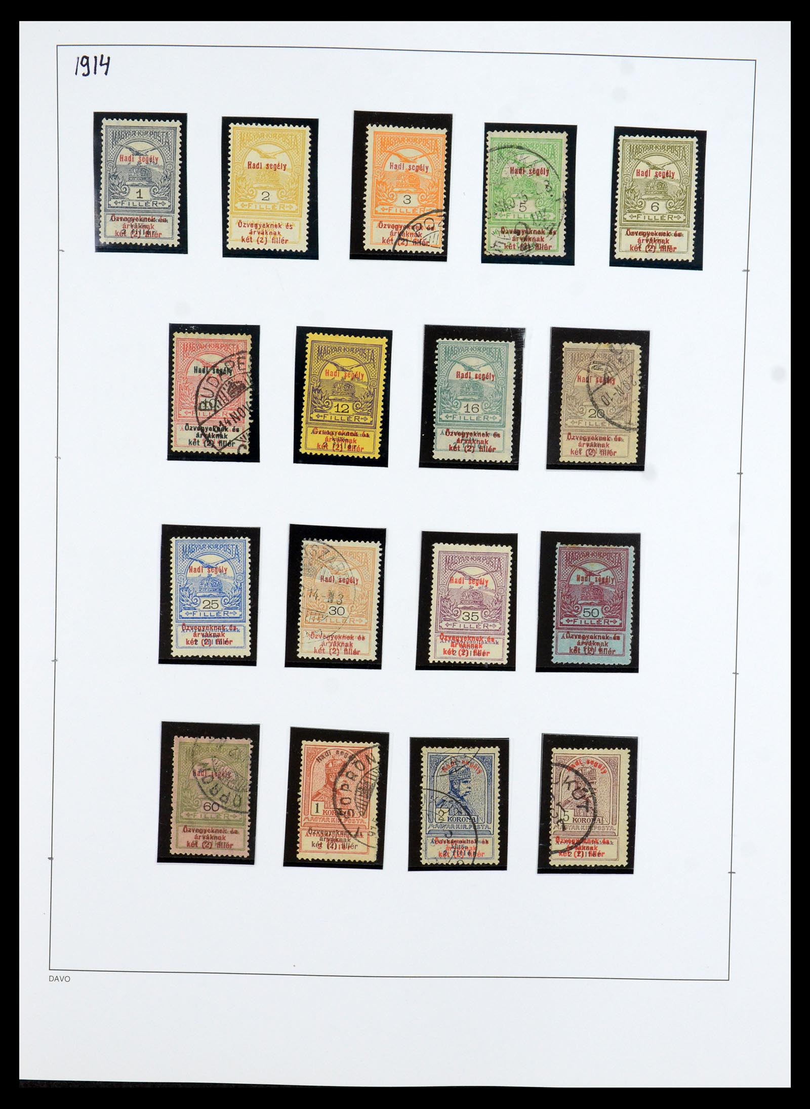 35956 011 - Postzegelverzameling 35956 Hongarije 1871-1991.