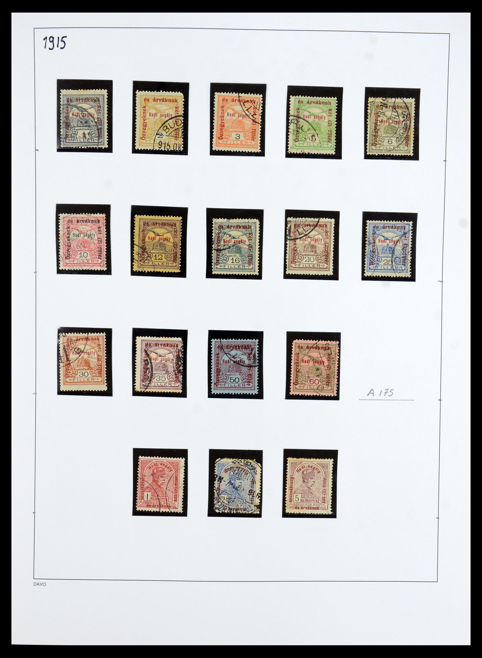 35956 012 - Postzegelverzameling 35956 Hongarije 1871-1991.