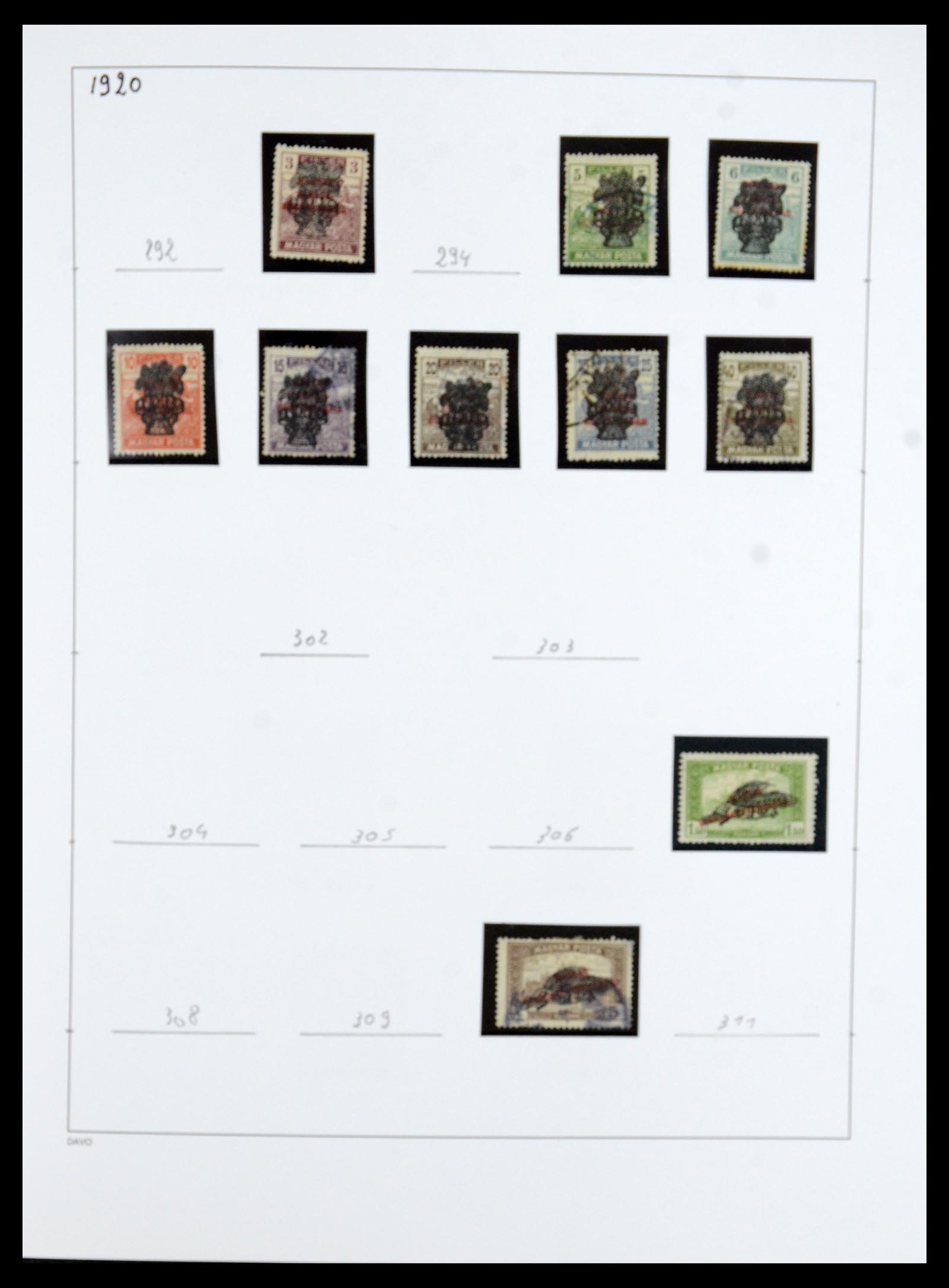 35956 018 - Postzegelverzameling 35956 Hongarije 1871-1991.