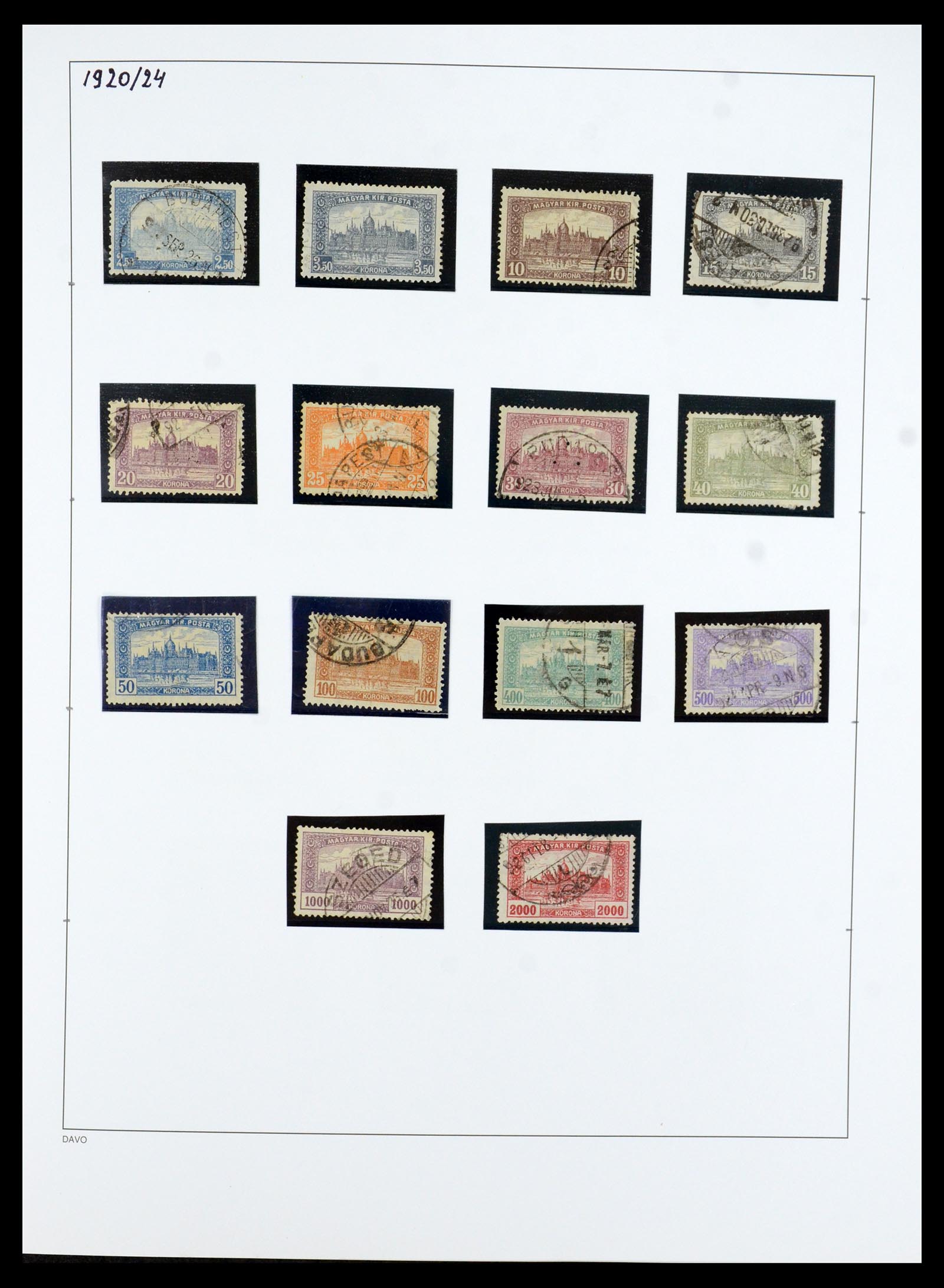 35956 021 - Stamp collection 35956 Hungary 1871-1991.