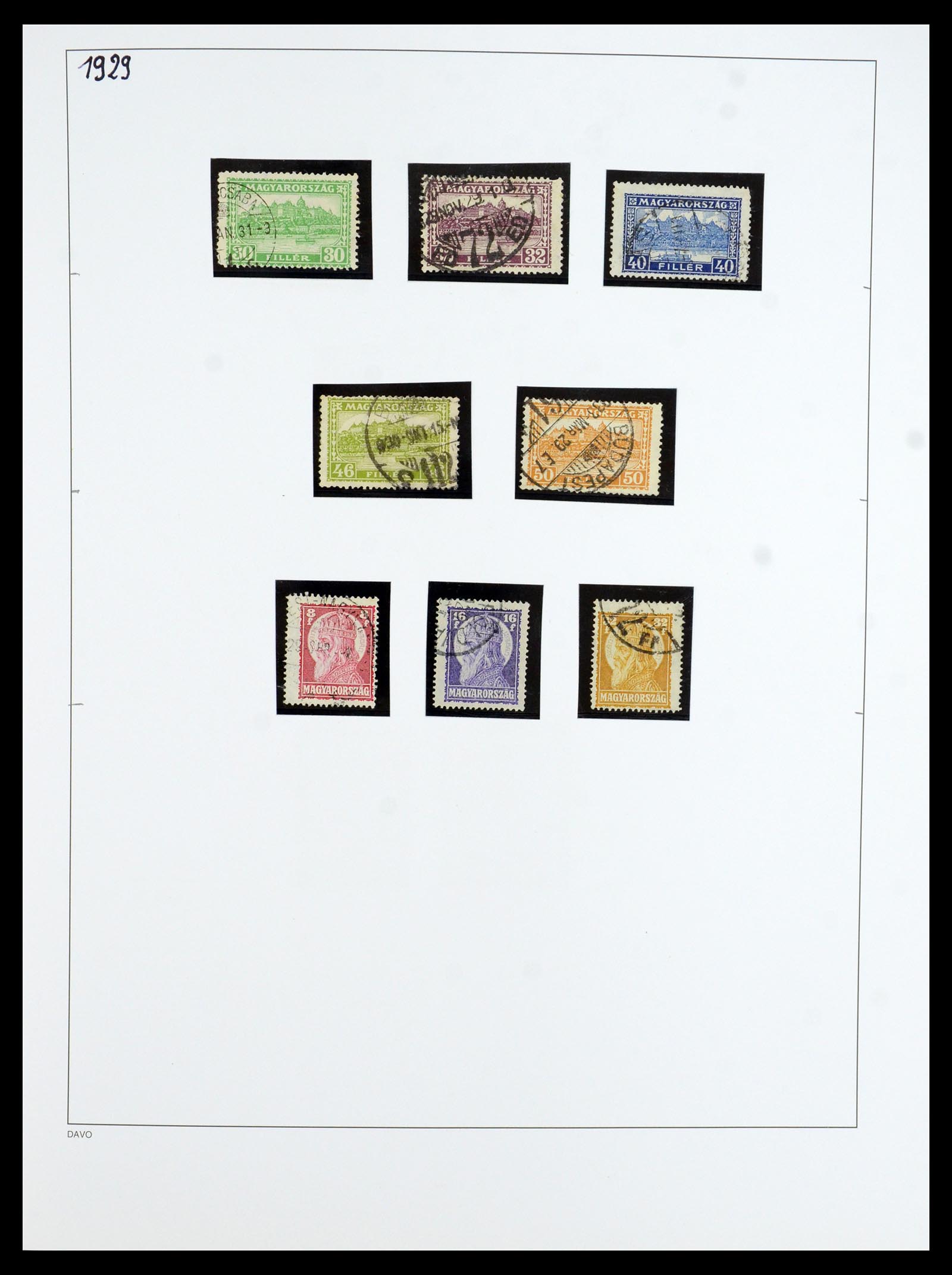 35956 028 - Postzegelverzameling 35956 Hongarije 1871-1991.